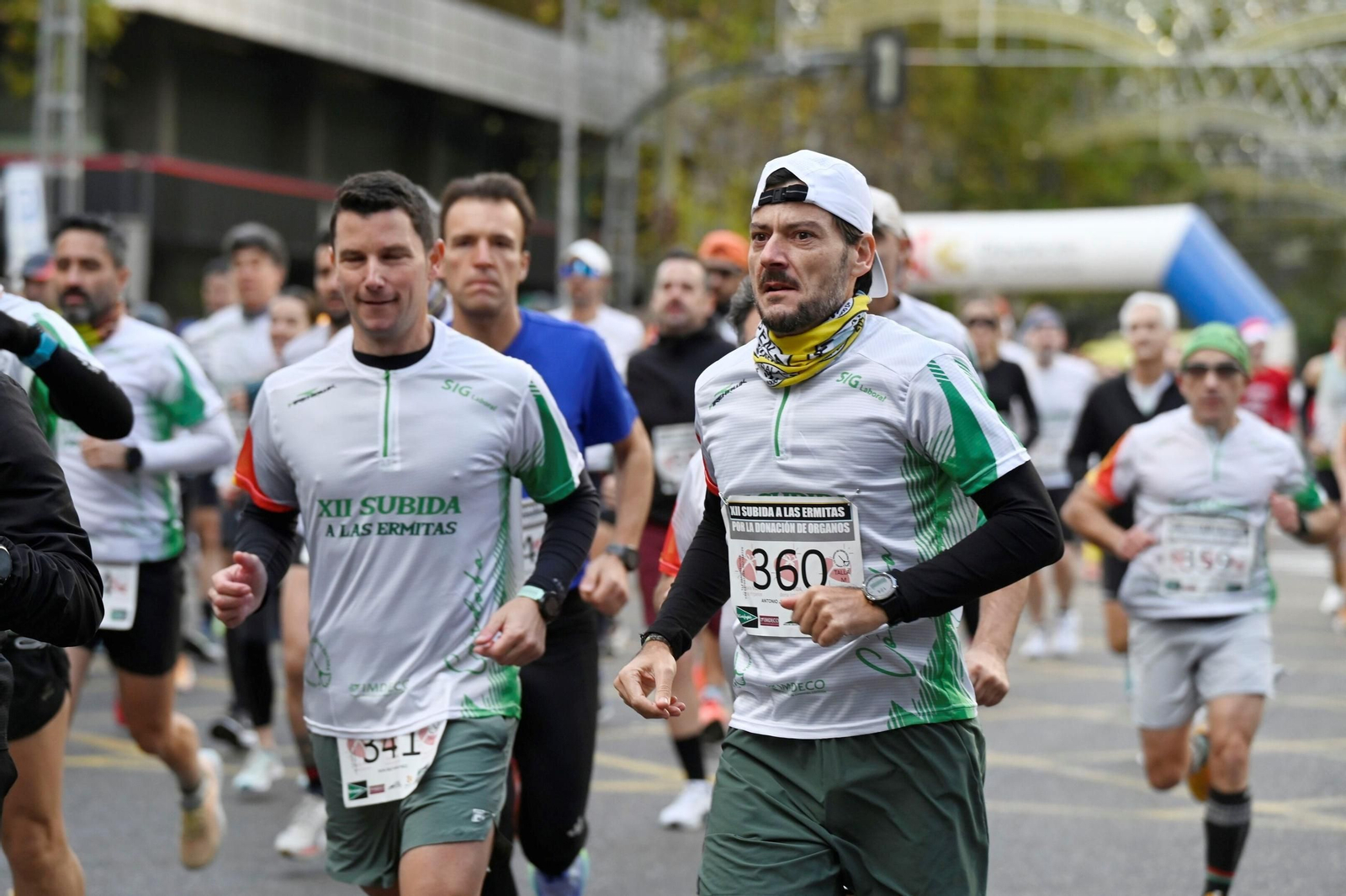 Las mejores fotos de la XII Subida a las Ermitas por la donación de órganos