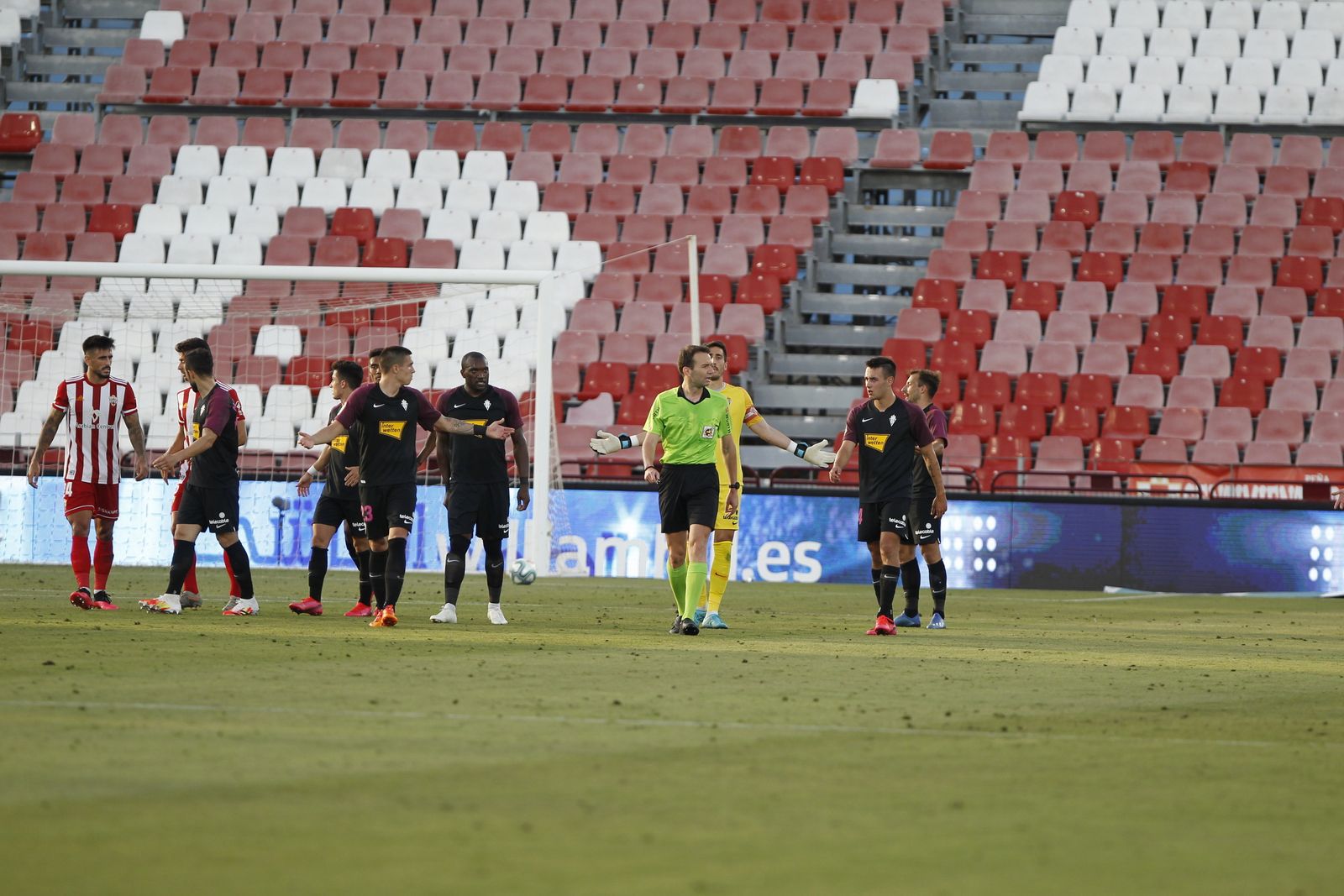 Fotogalería U.D. Almería-Sporting de Gijón