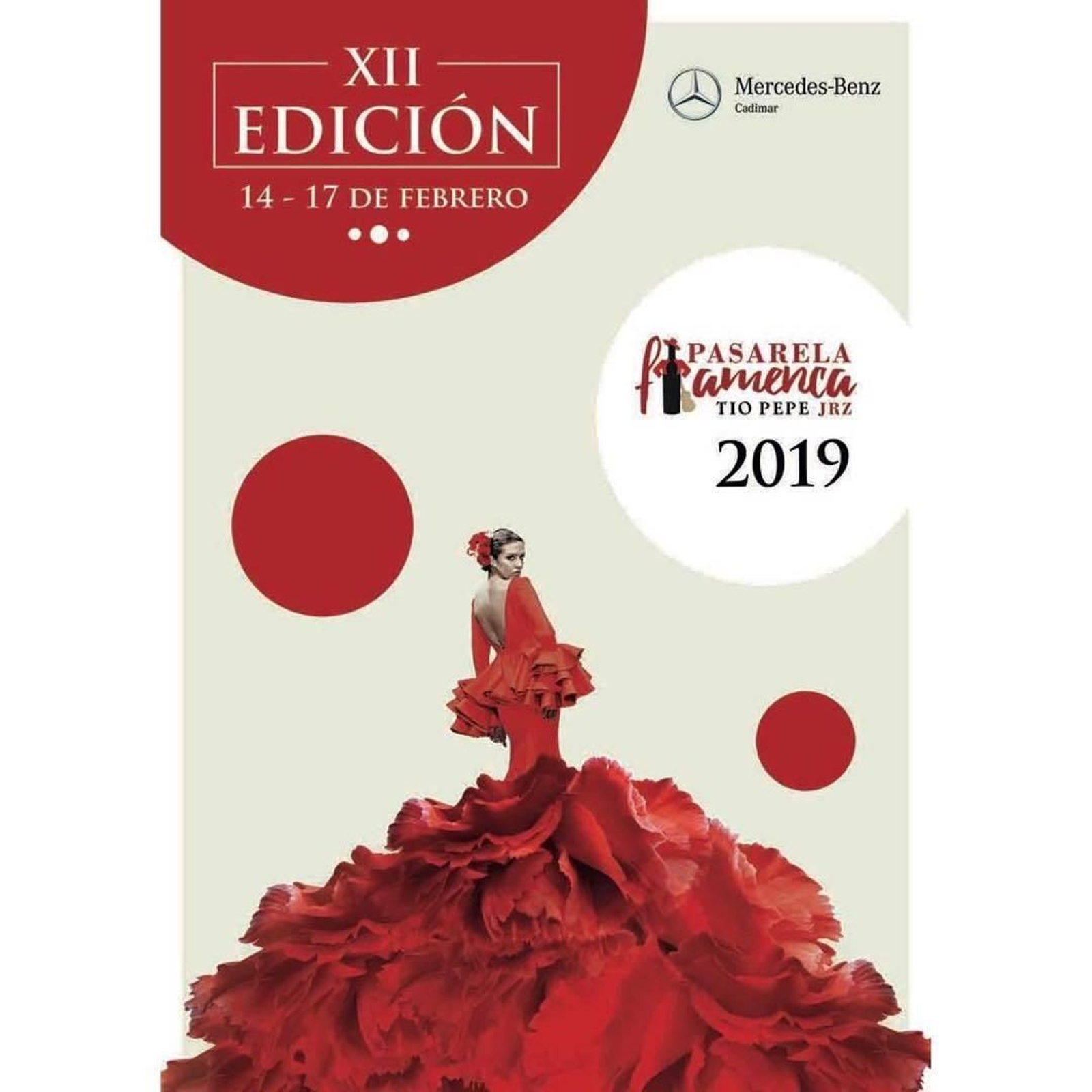 Cartel de la Pasarela Flamenca Jerez 2019