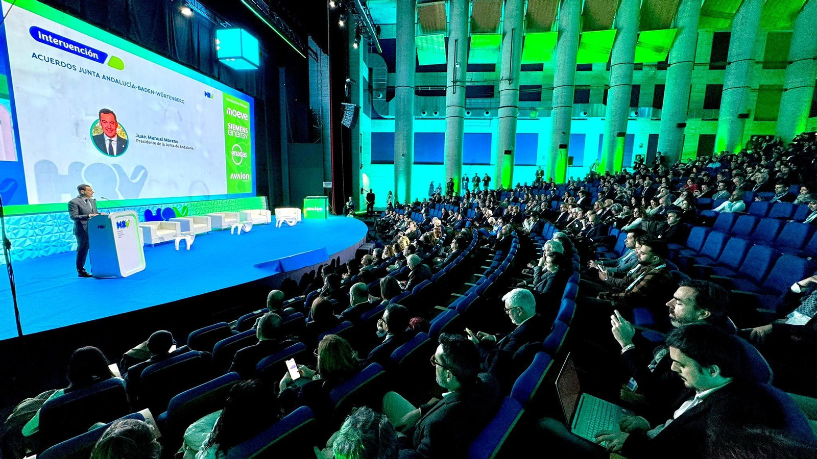Imágenes del II Congreso Nacional de Hidrógeno Verde en la jornada del miércoles