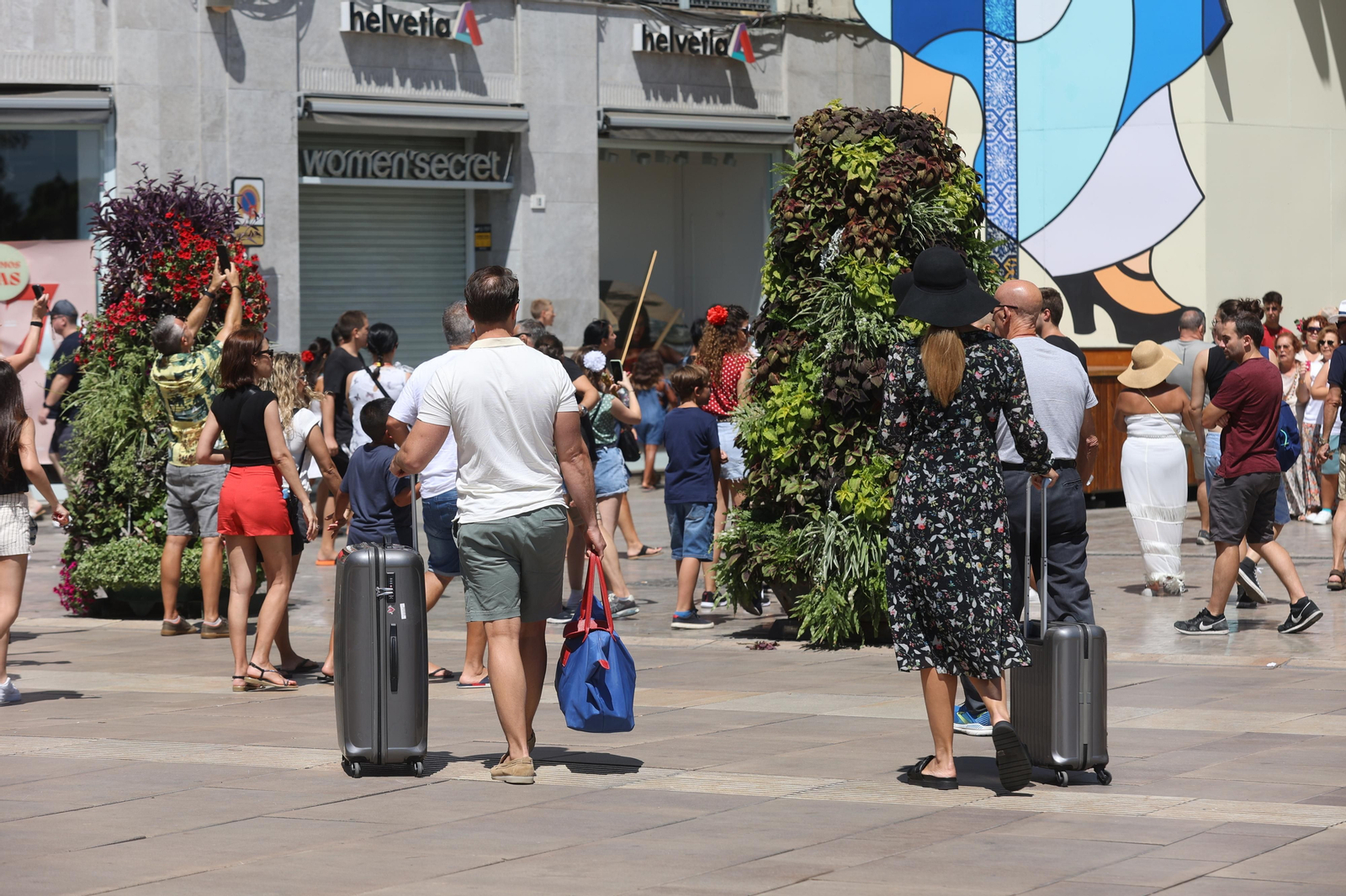 El último día de la Feria de Málaga, en imágenes