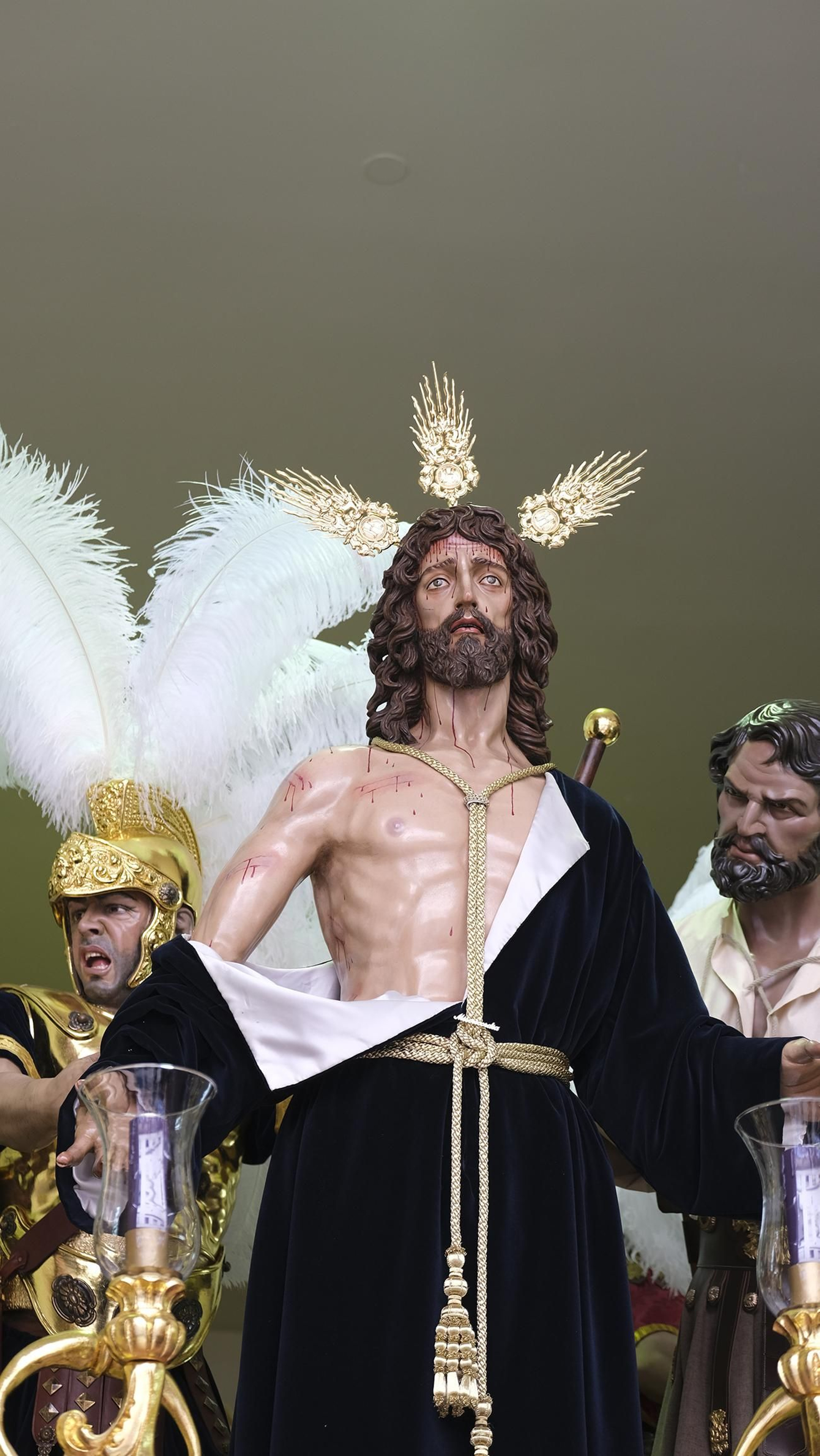 La procesión de Los Ángeles en Almería, en imágenes