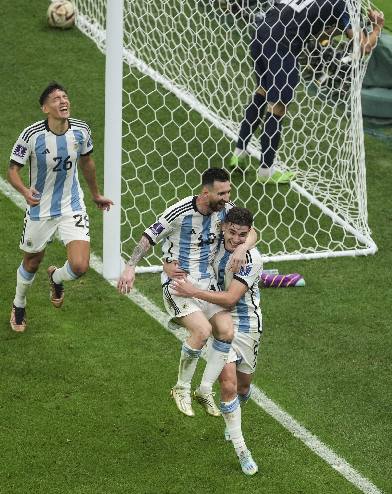 Las fotos de Messi contra Croacia