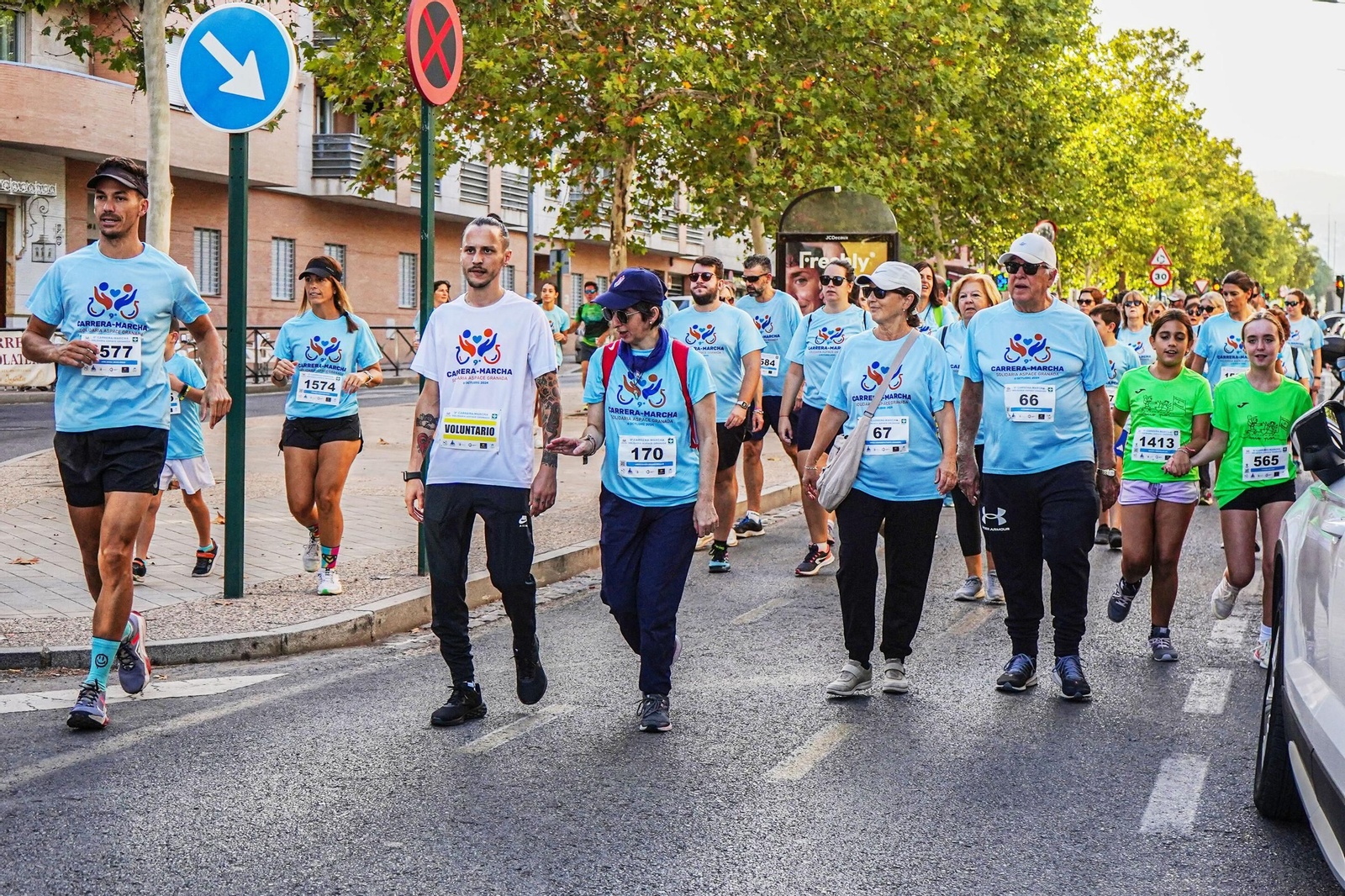 Las mejores imágenes de la Carrera Solidaria Aspace