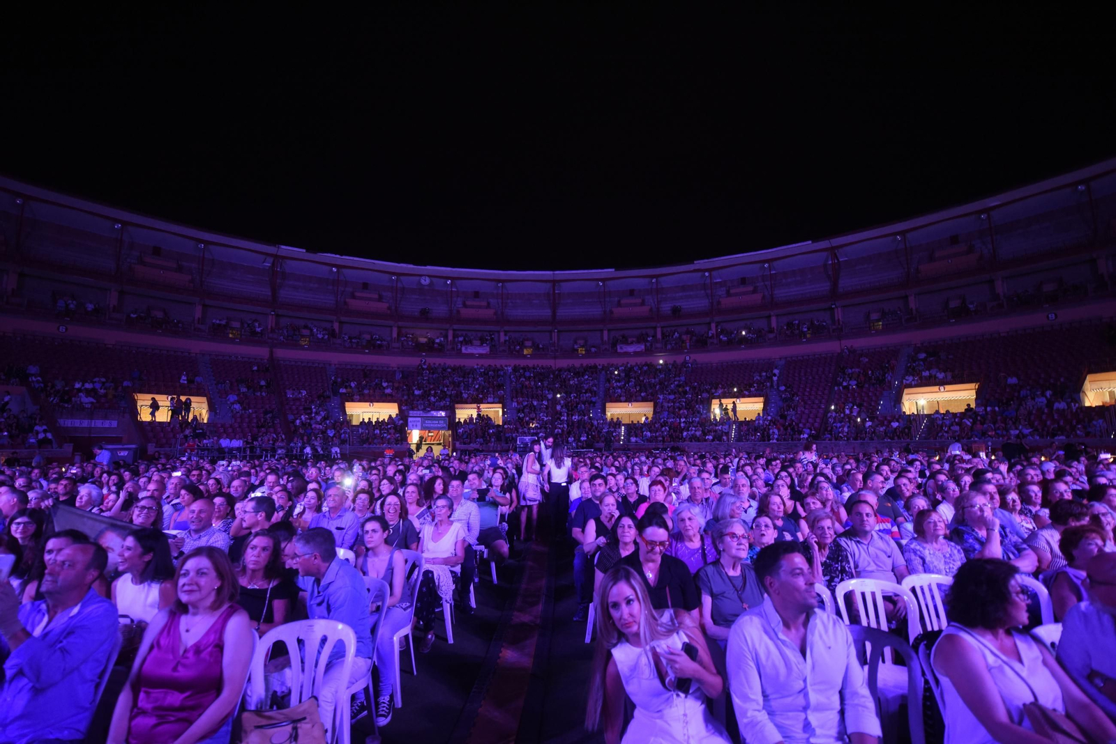 Concierto de Raphael en la plaza de toros de Córdoba