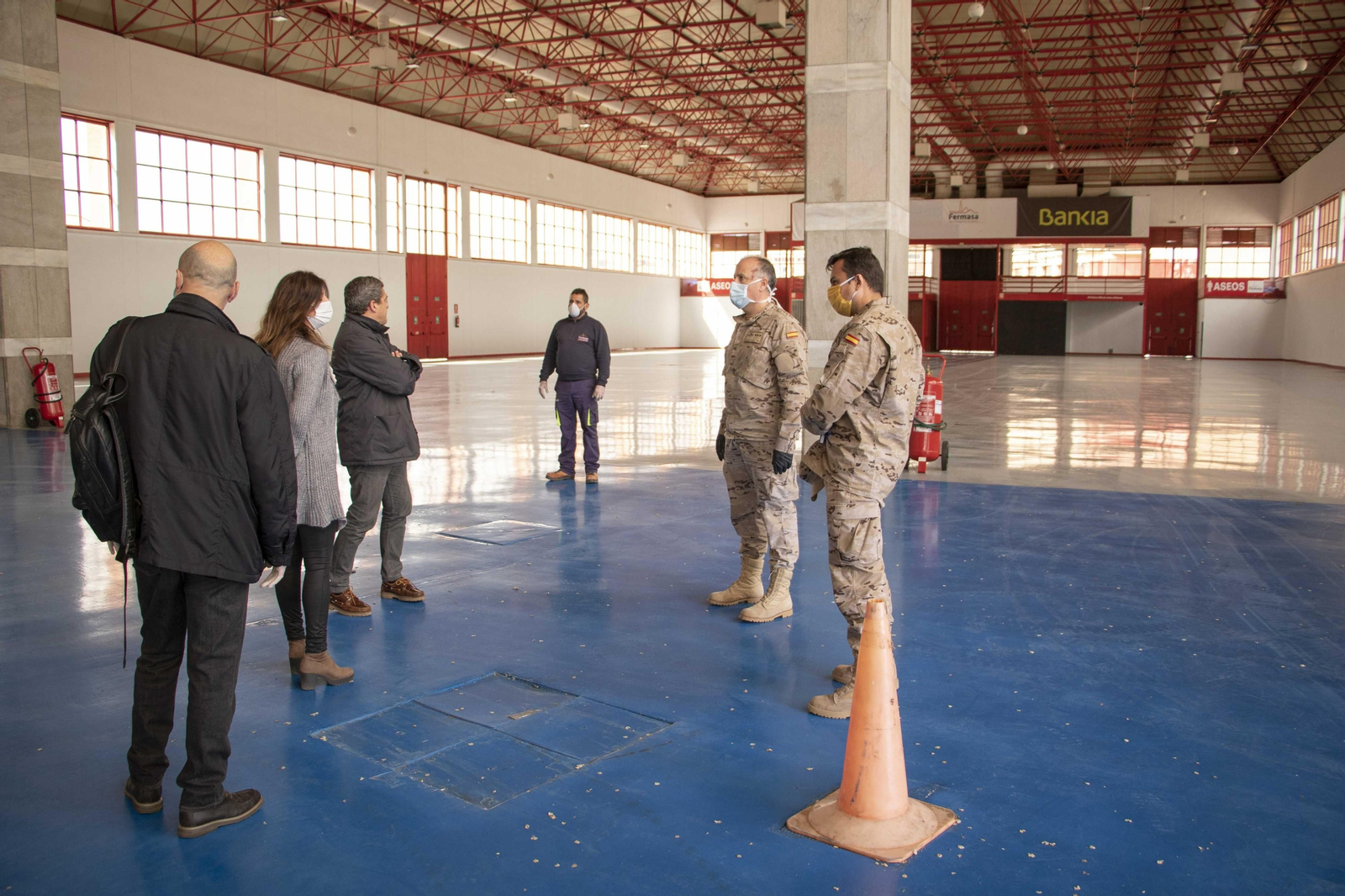 Coronavirus Granada: la Feria de Muestras de Armilla se prepara para montar el hospital de campaña en unos días