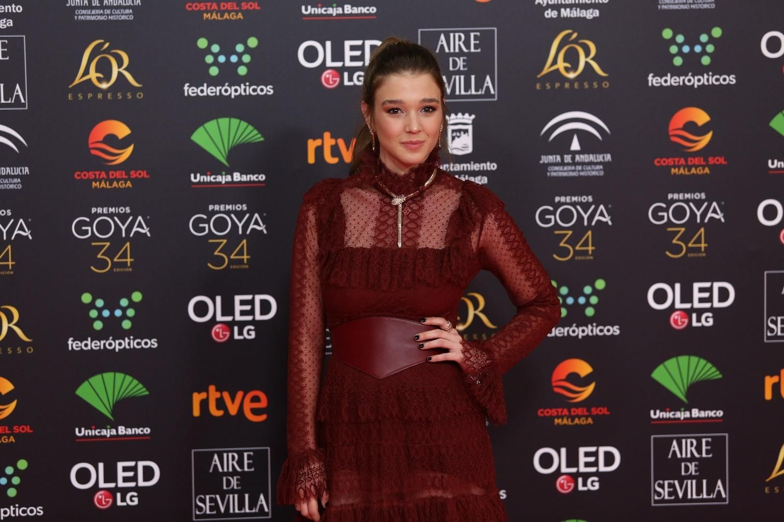 La alfombra roja de los Goya 2020 en Málaga