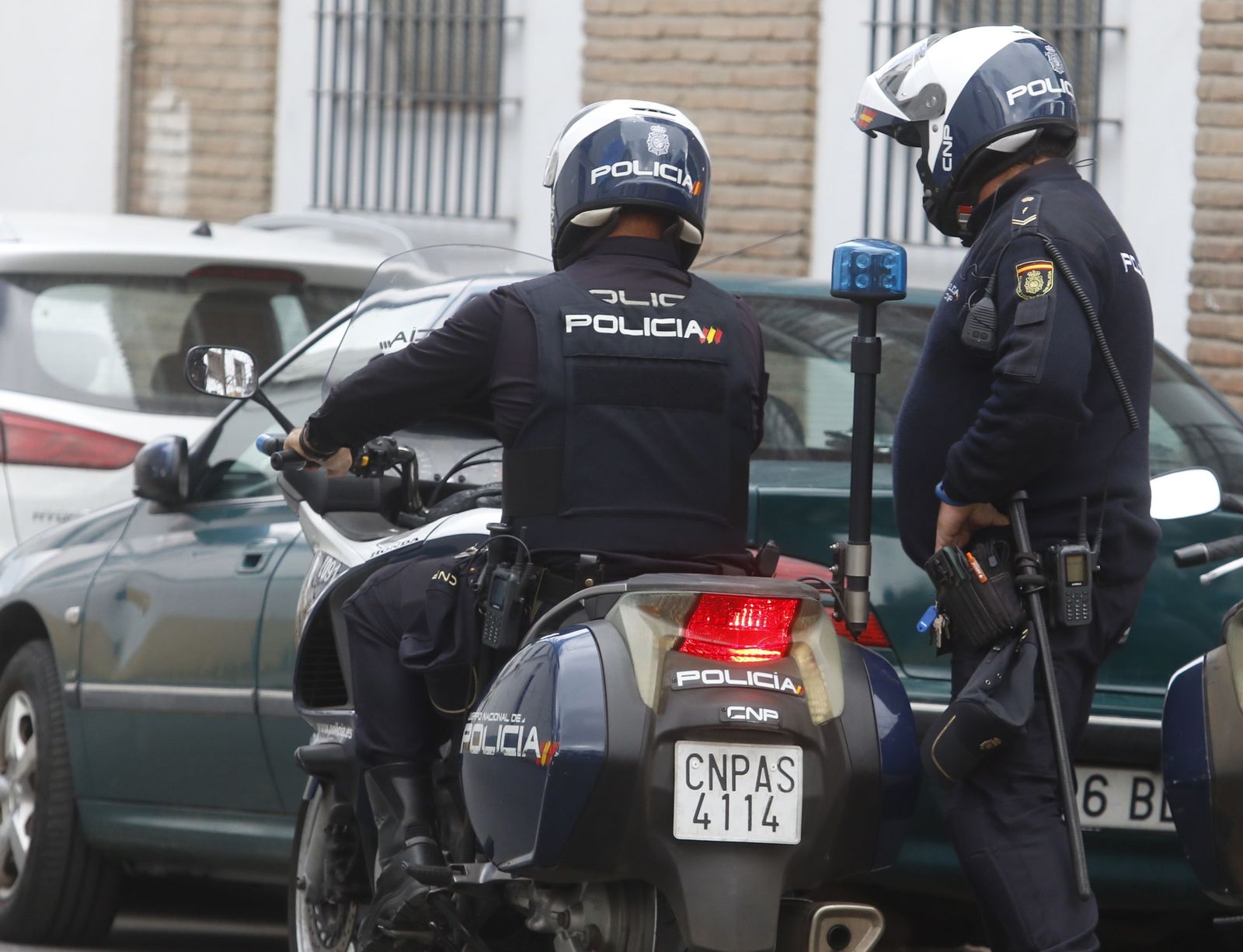 Agentes de la Policía Nacional en Córdoba.