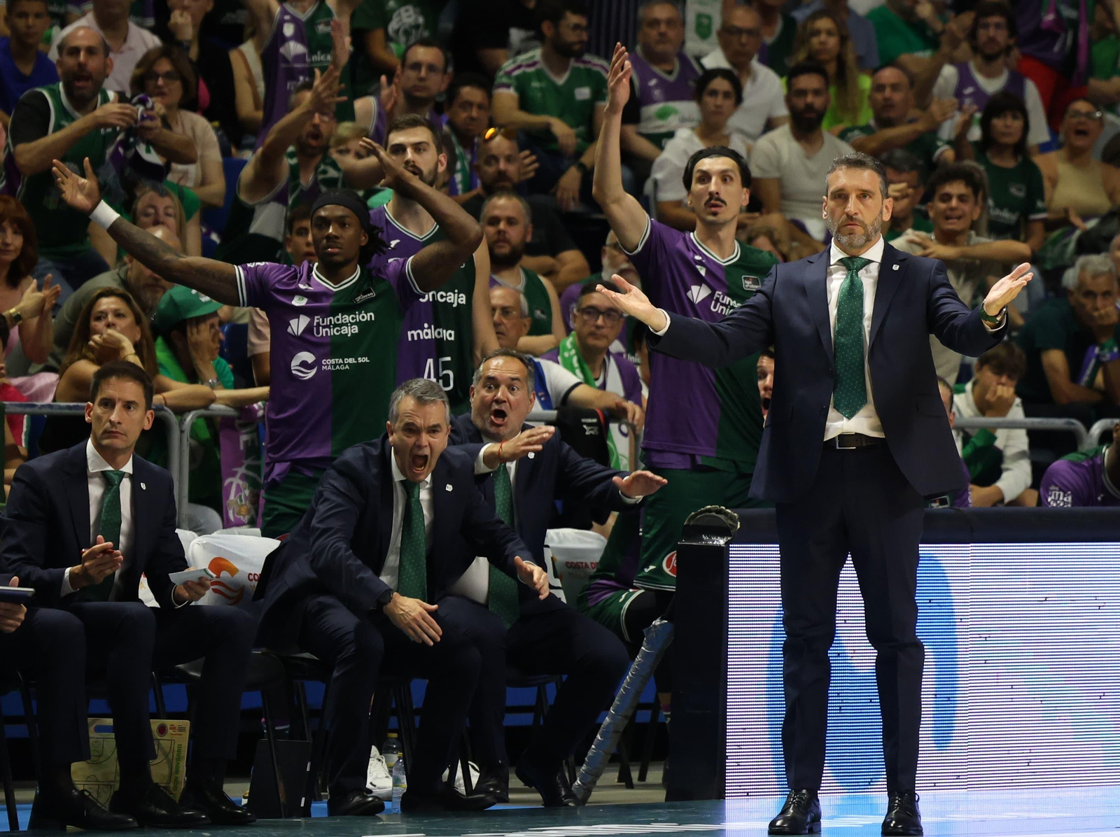 Unicaja-UCAM Murcia, en fotos