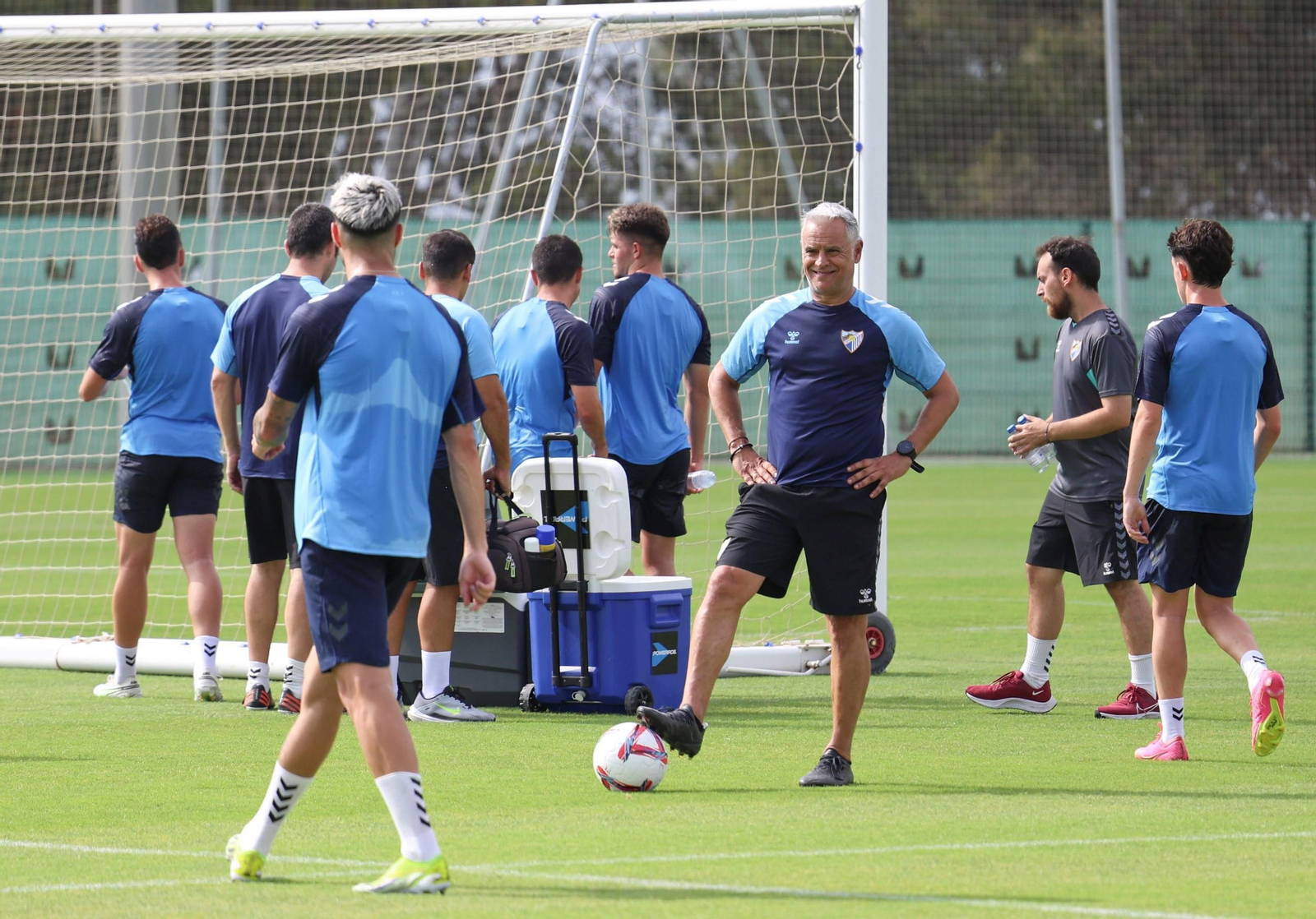 El paso de Sergio Pellicer por el Málaga CF, en fotos