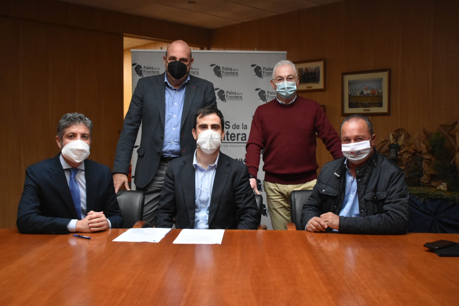 Imagen del acuerdo financiero suscrito por ambas entidades.