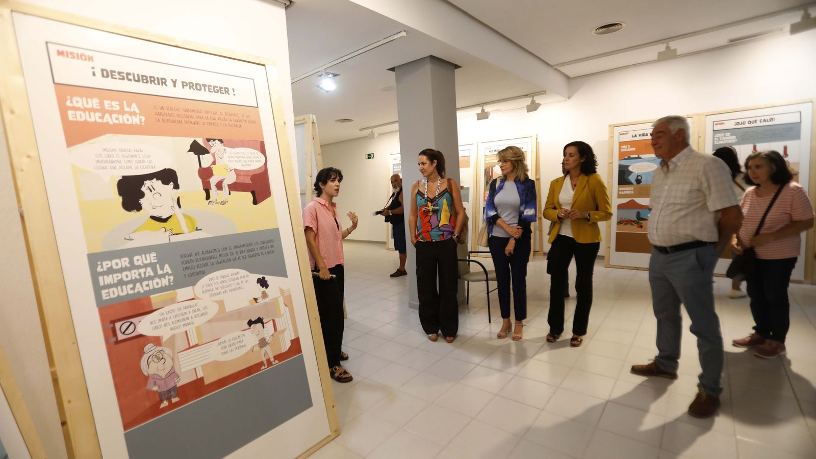 Las fotos de la inauguración de la Exposición CádizZ2030