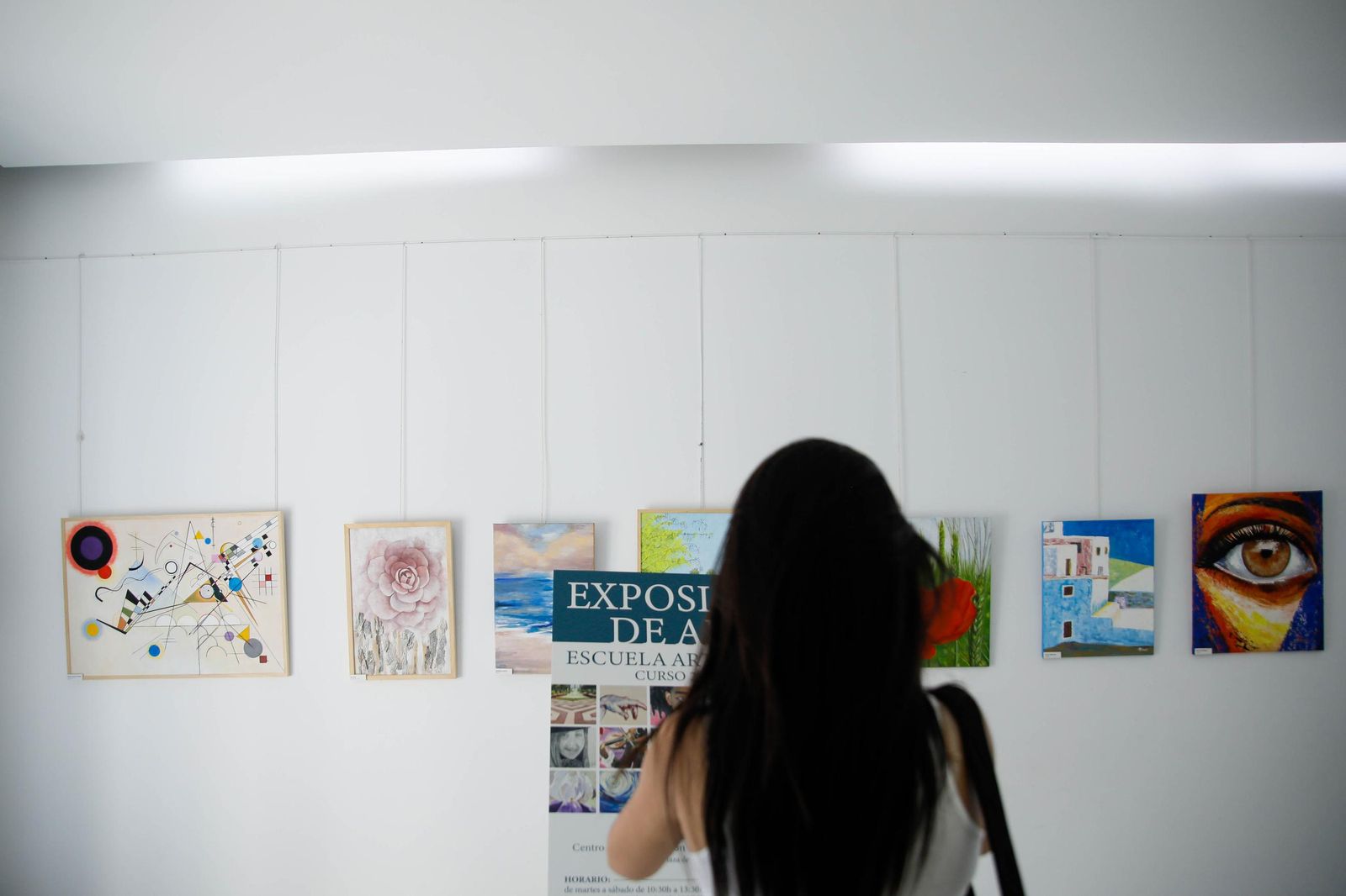 Exposición Arte Pintura de la sala Jairán, en imágenes