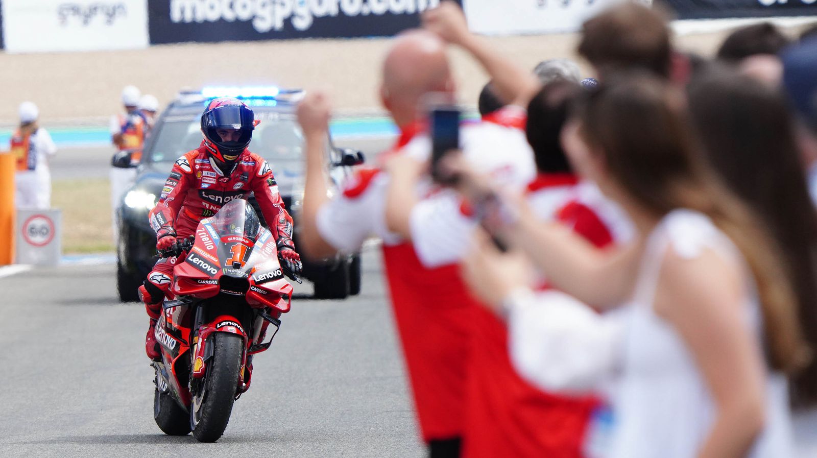 Carrera de MotoGP en el Circuito de Jerez