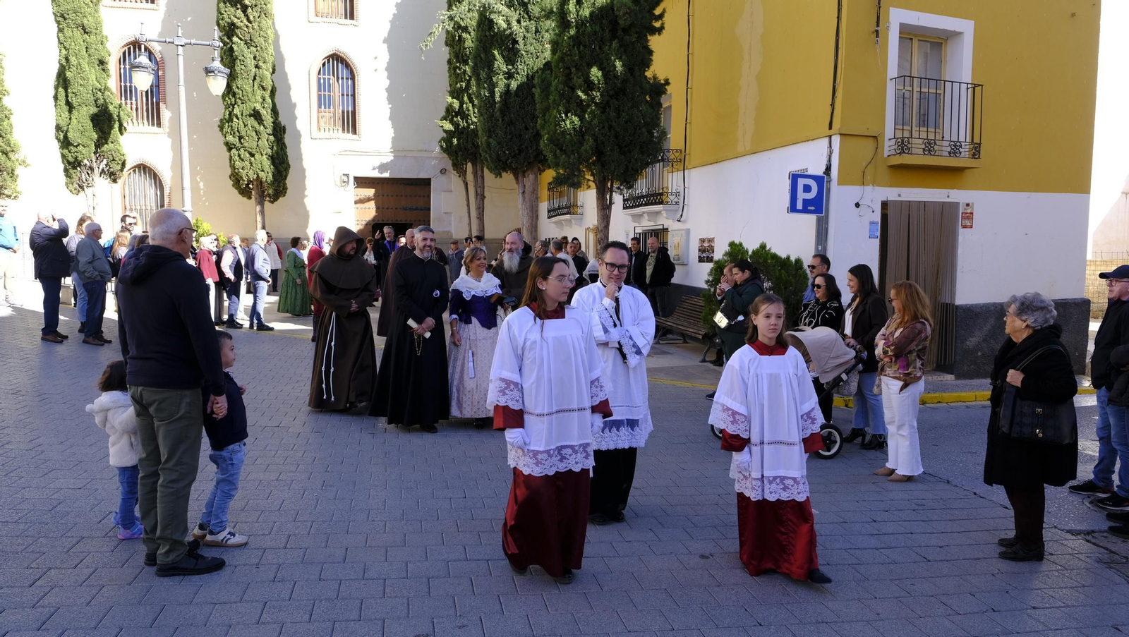 Recreación histórica de la visita del Marqués de los Vélez a Vélez Rubio, en imágenes