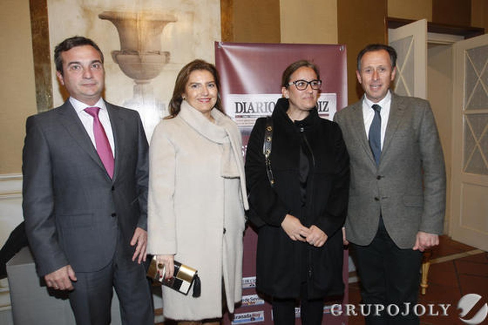 Eduardo González-Mazo, María de los Ángeles Rodríguez, Ana González y José María Román.

Foto: Julio Gonzalez-Joaquin Pino-Fito Carreto