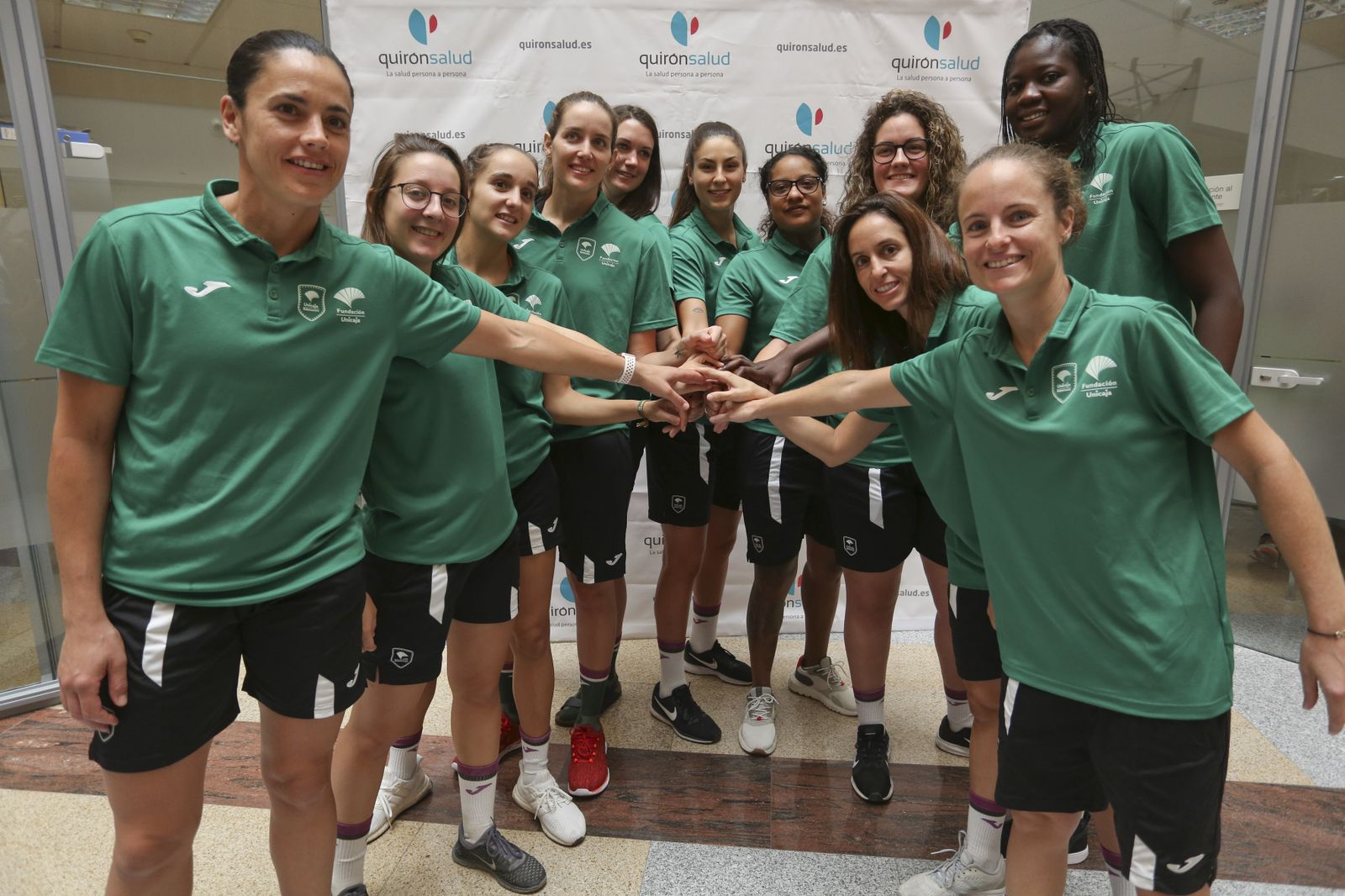 Las fotos del Media Day del Unicaja Femenino