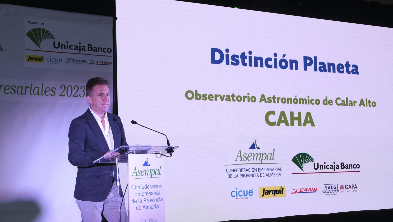 Imágenes de la gala de entrega de los Premios Asempal 2023, en el Hotel Playadulce