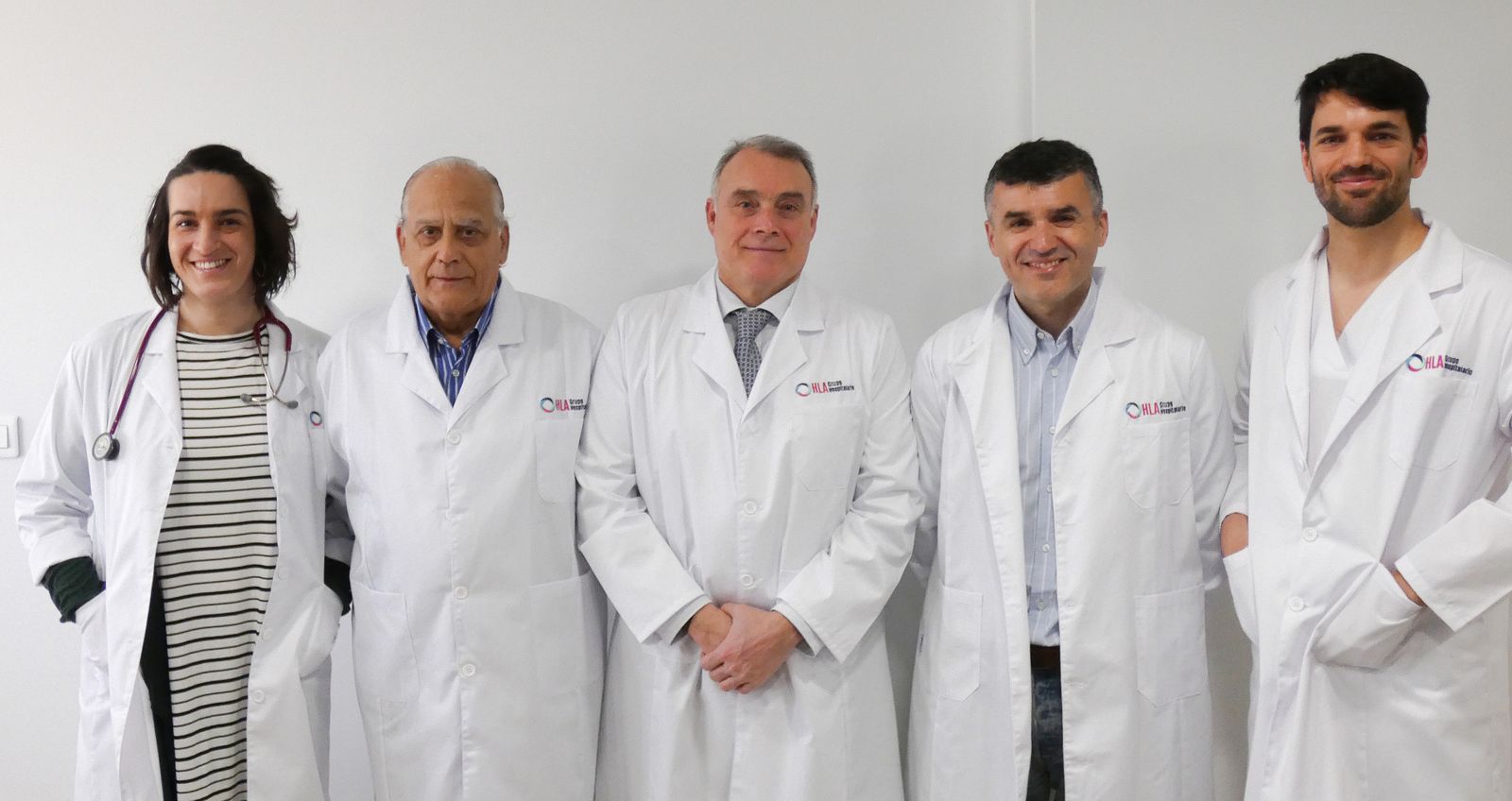 El equipo de profesionales de la unidad de Medicina Interna del centro hospitalario.