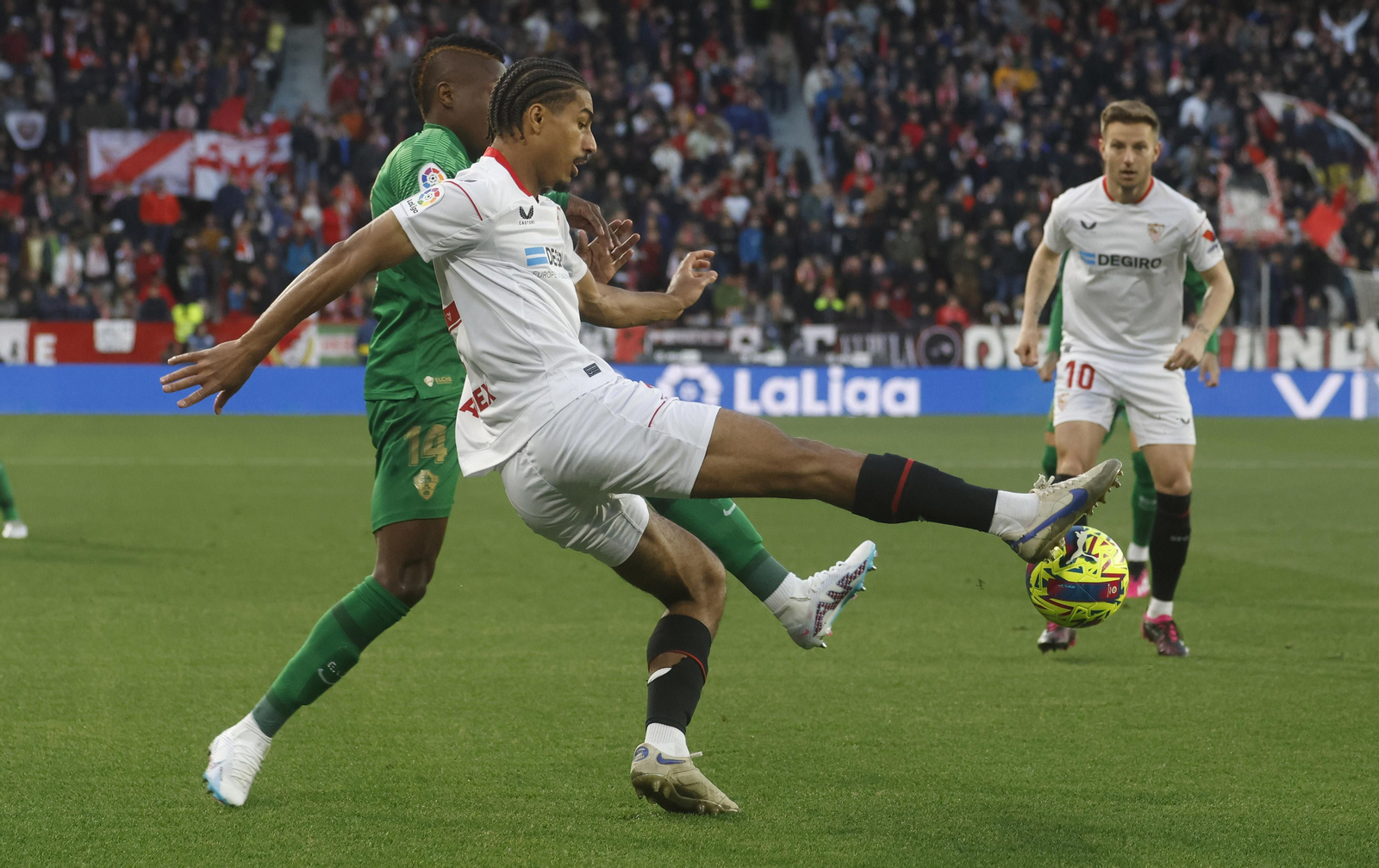 Las imágenes del Sevilla fc-Elche