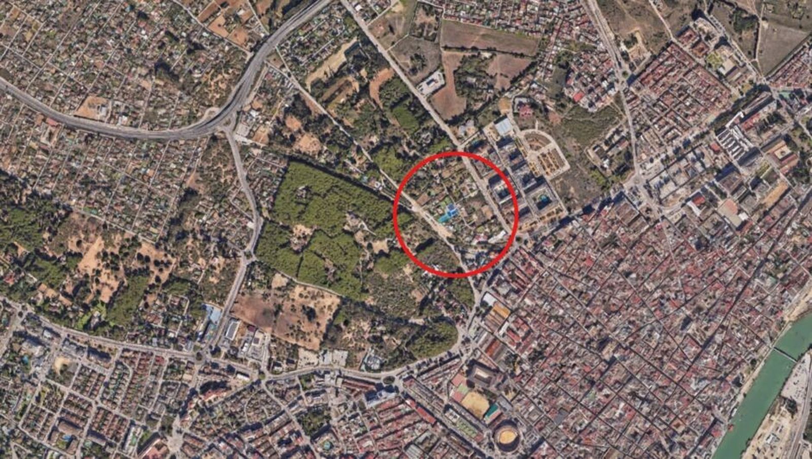 Área de La Belleza en el término municipal portuense.