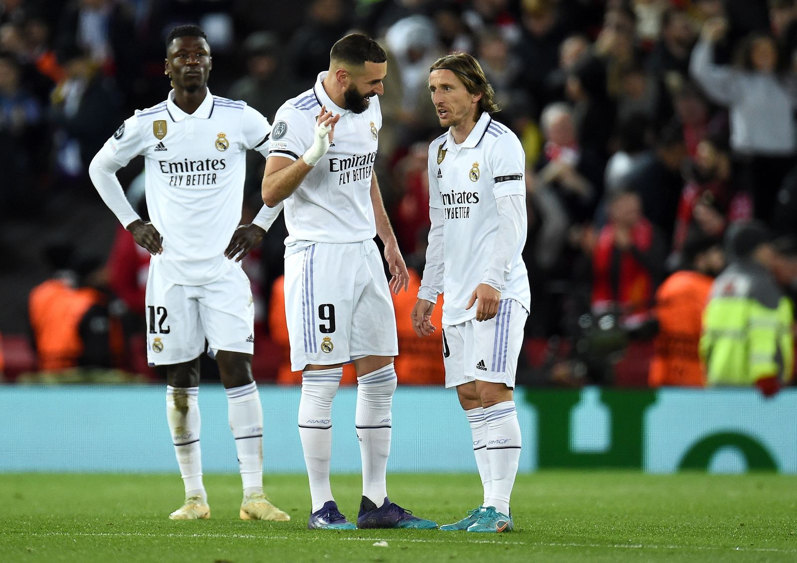 Las fotos de la remontada del Real Madrid al Liverpool