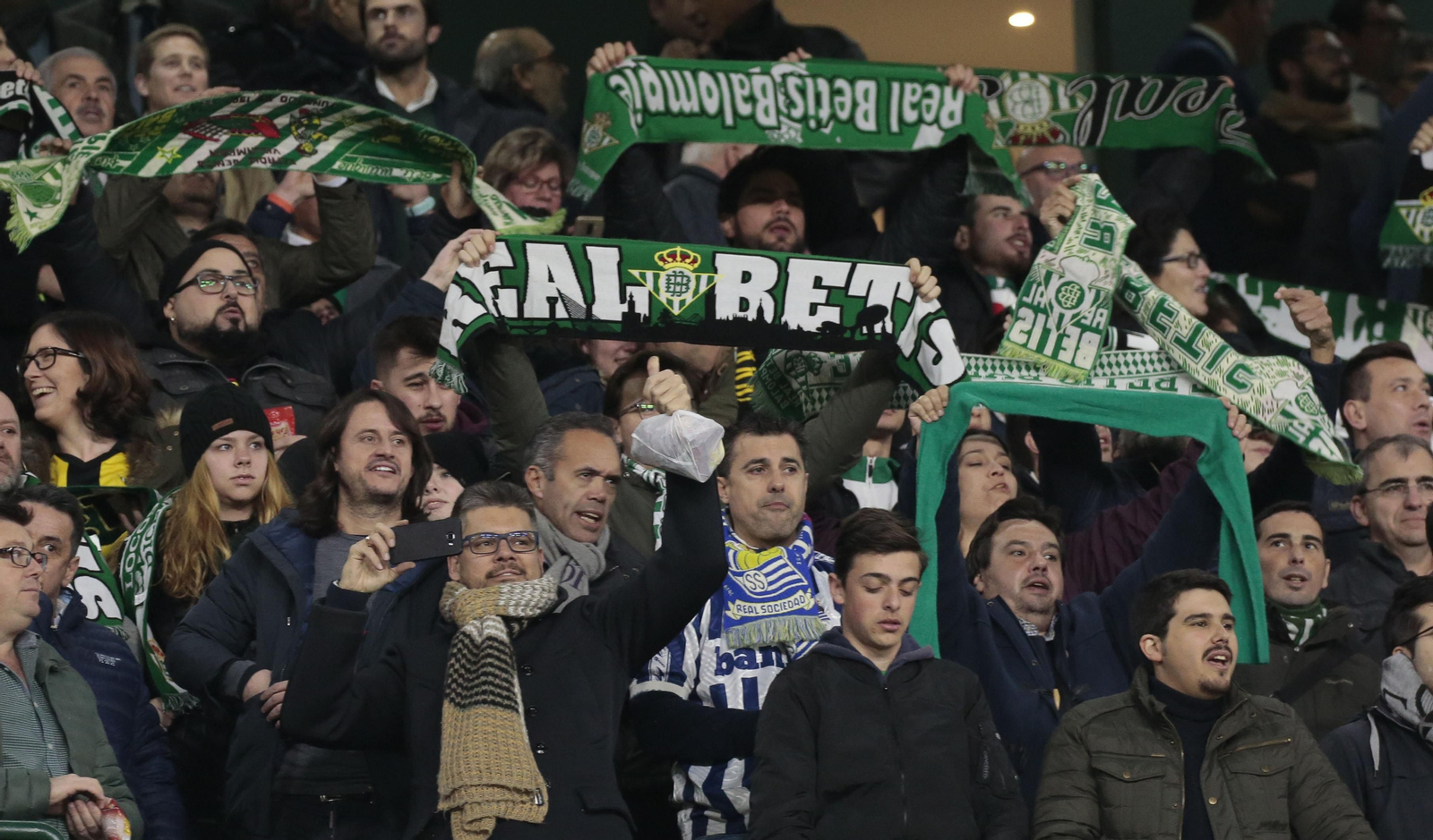 Las imágenes del Betis - Real Sociedad
