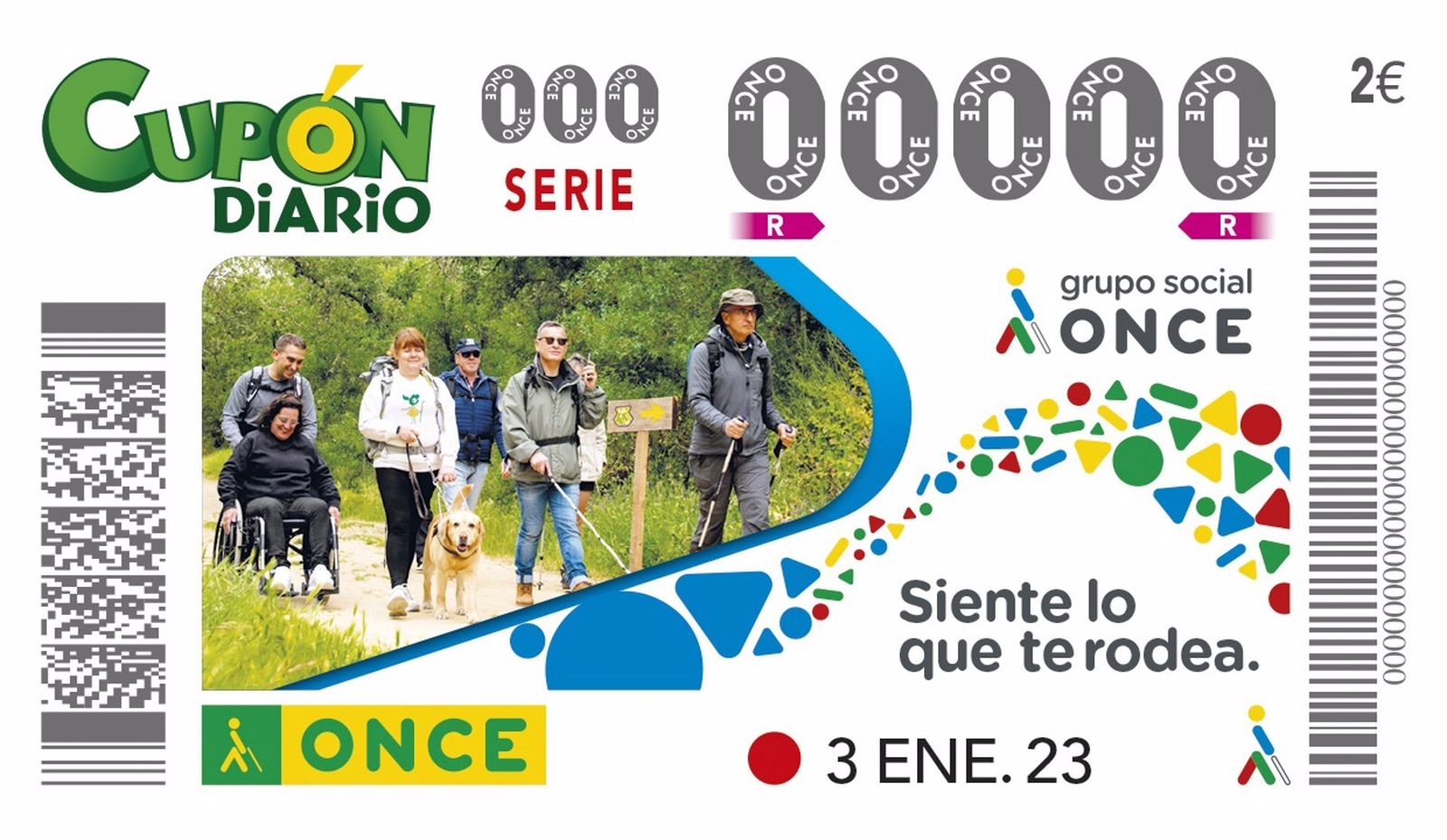 Un Cupón Diario de la ONCE terminado en '13' reparte 640.000 euros en Málaga