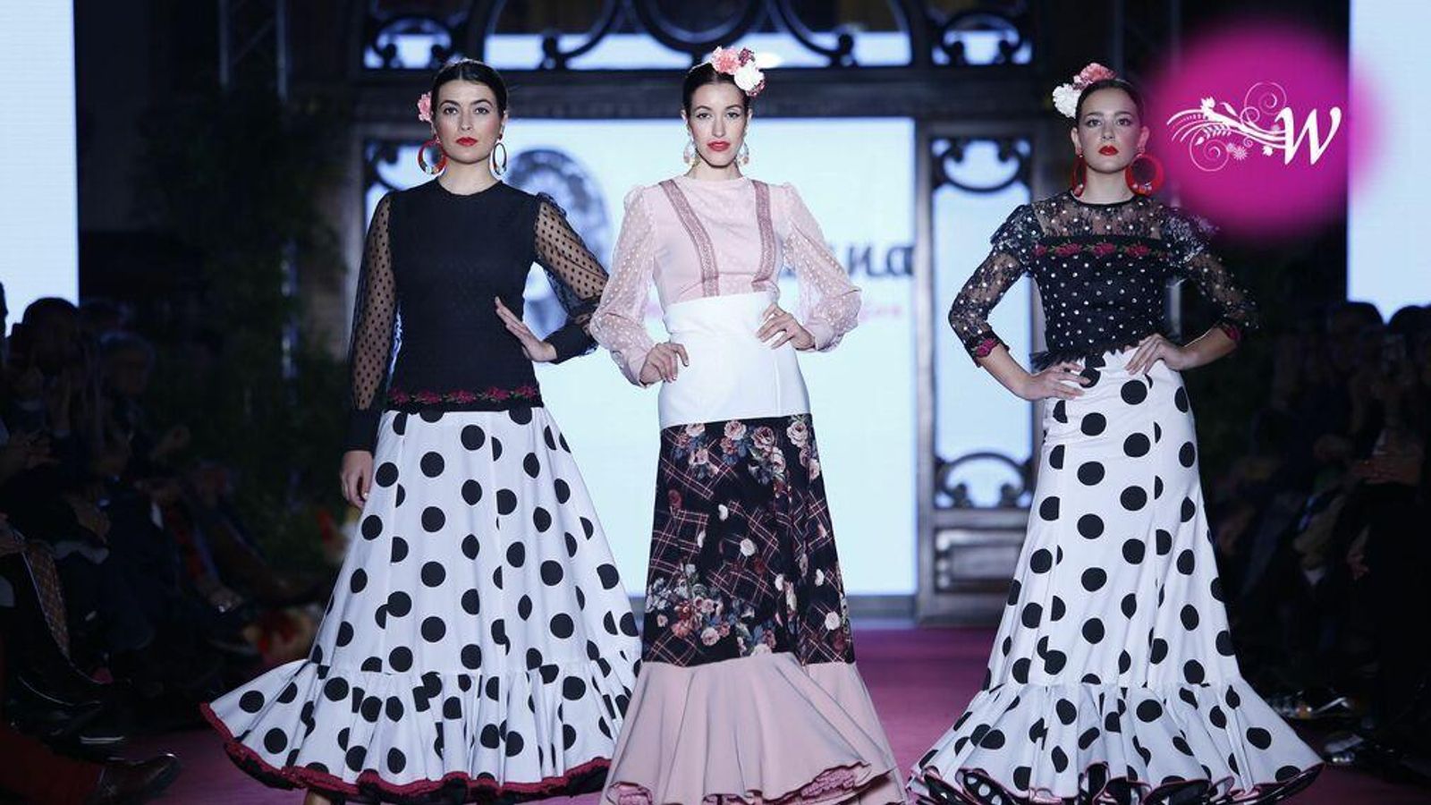 Diseños de Engalana en la pasarela Viva by We Love Flamenco.