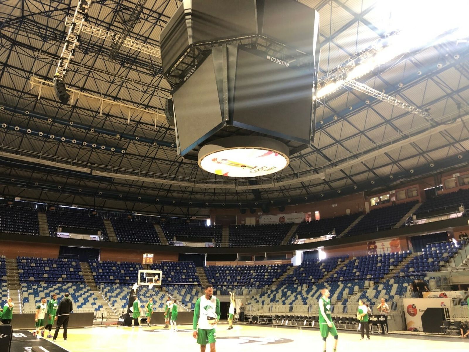 Las fotos de cómo está el Carpena para la Copa del Rey