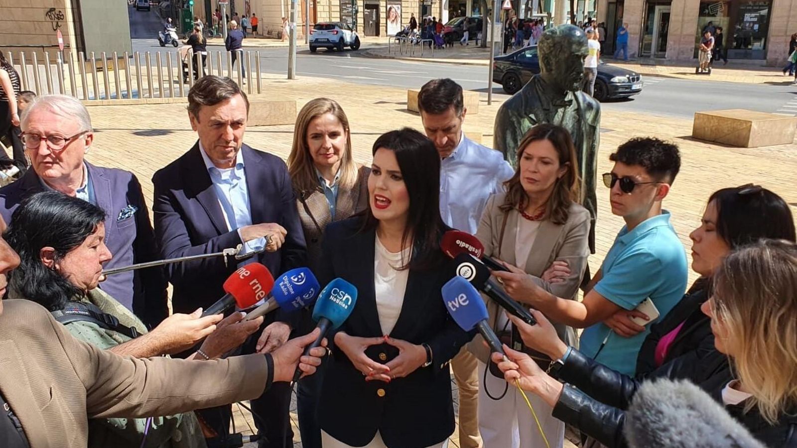 Miriam Guardiola, diputada nacional y portavoz del Partido Popular en la Región de Murcia