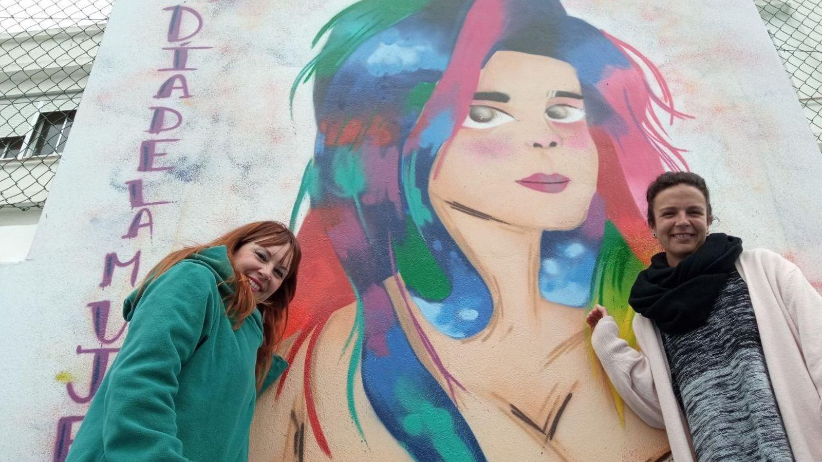 Mural del Colegio Rebaño de María