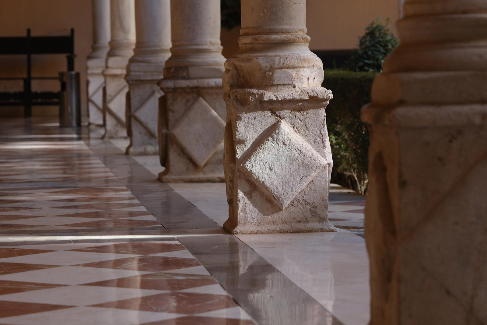 Imágenes de la visita al palacio de los Ponce de León