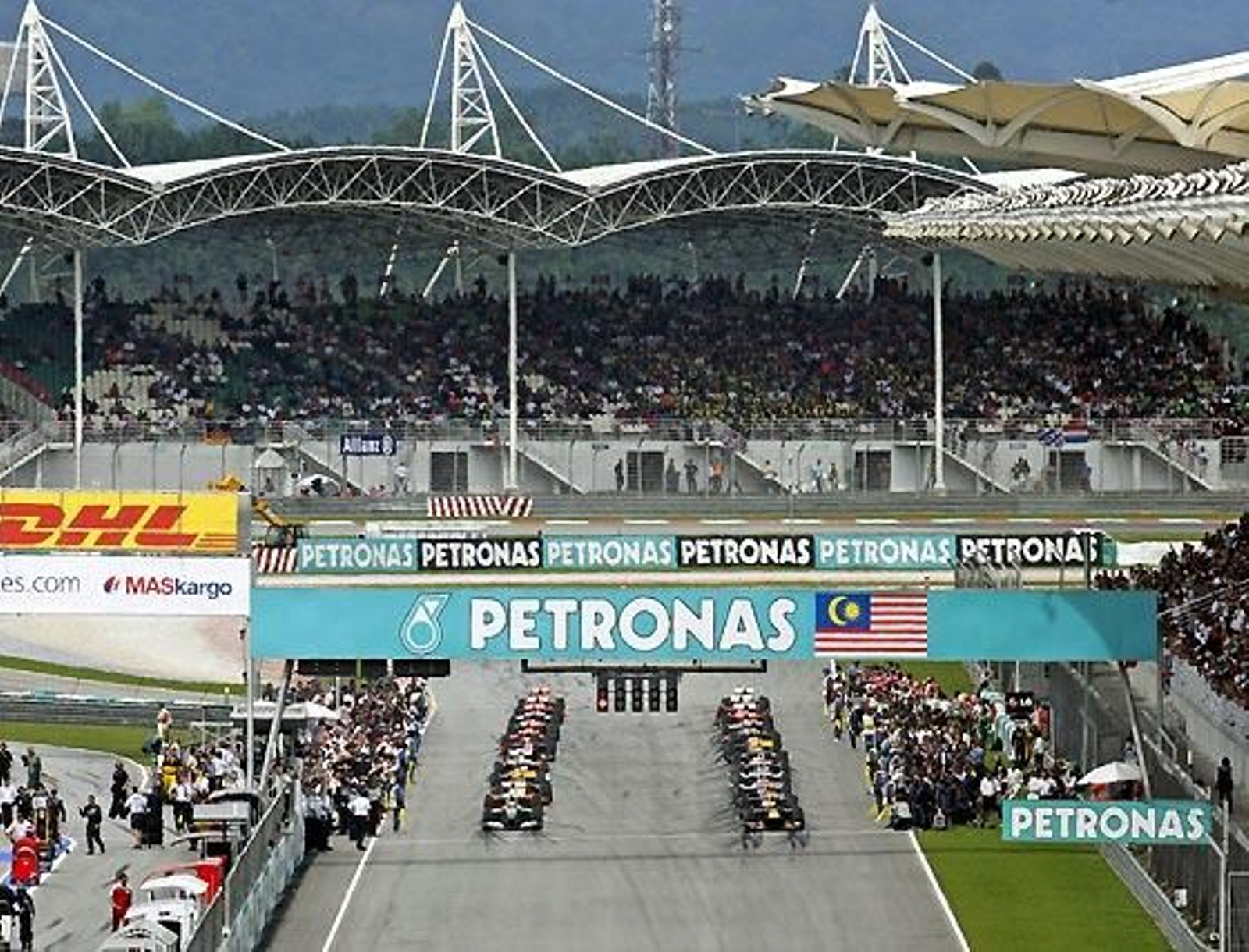 Inicio del Gran Premio de Malasia.

Foto: Reuters / Afp Photo / Efe