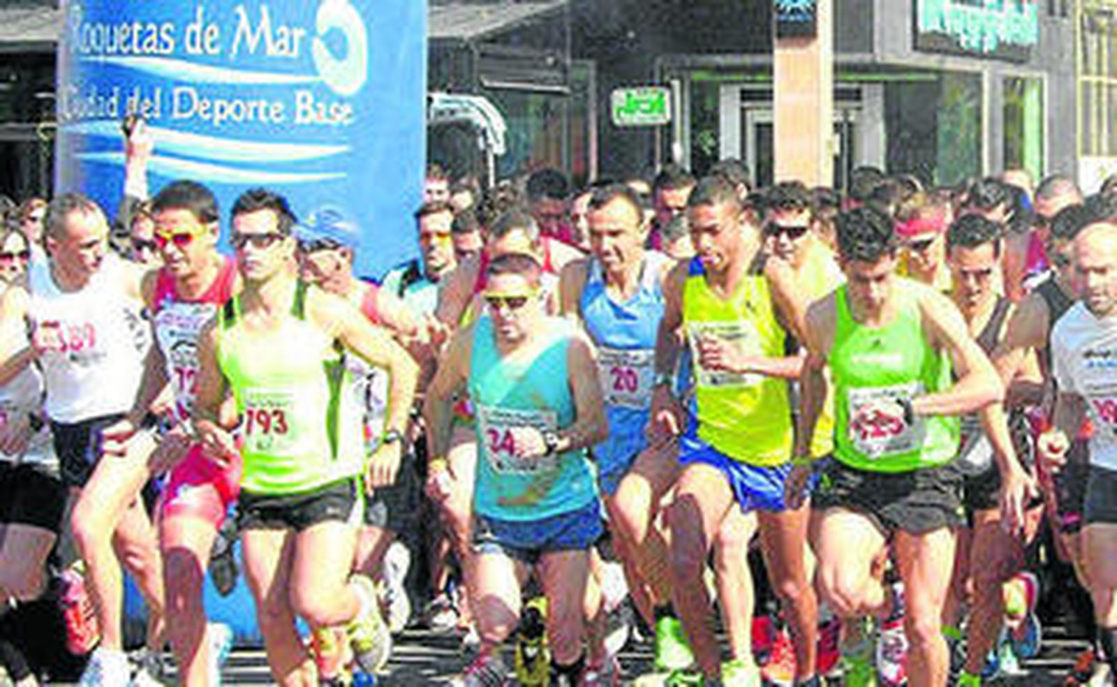 La carrera discurrirá entre Roquetas y la Urbanización.