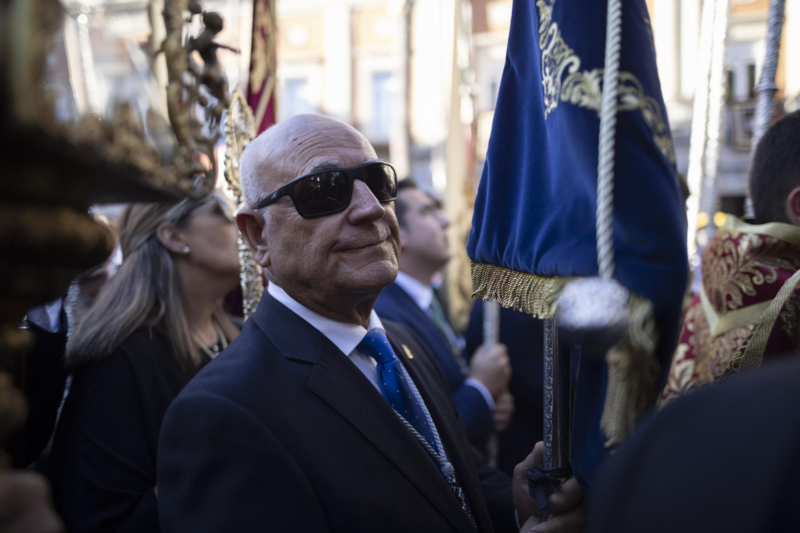 Imágenes de la salida extraordinaria de La Borriquita por las calles de Huelva