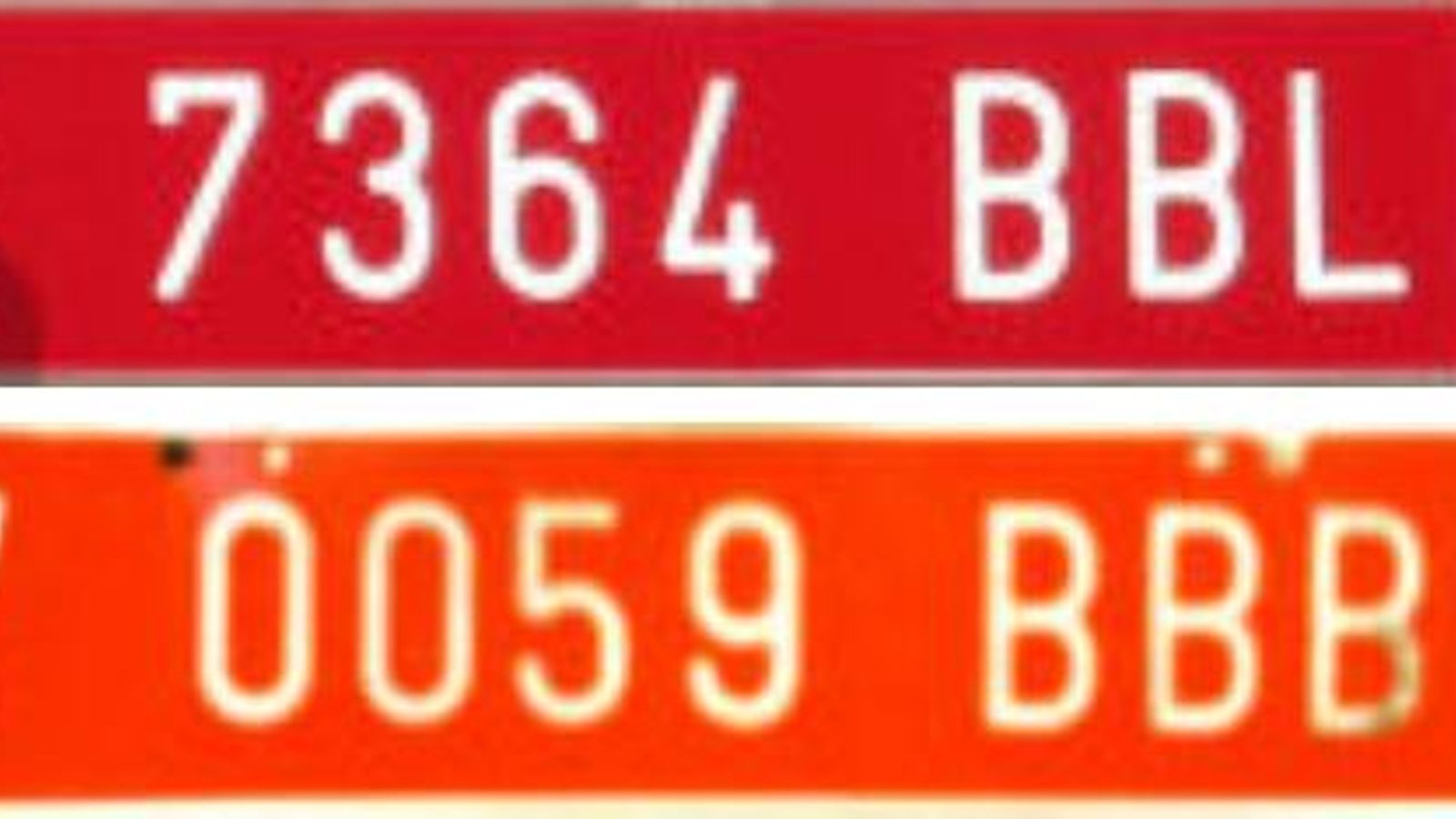 Matrículas con autorización provisional