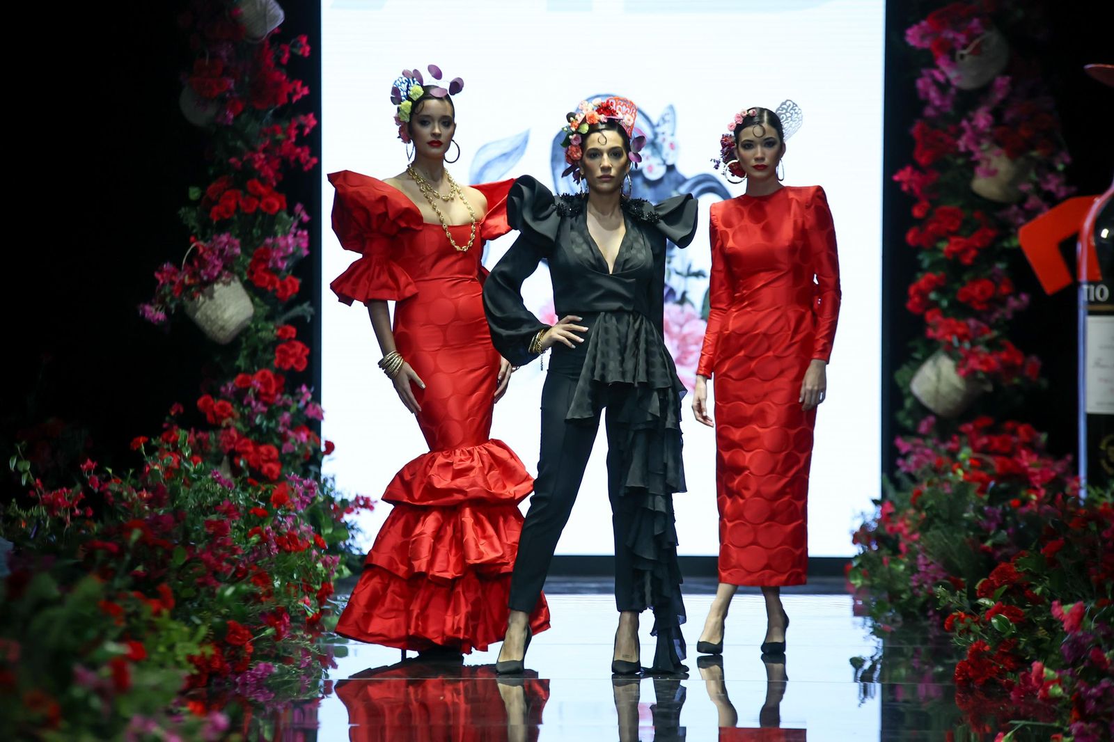 Desfile de Raquel Bollo en la Pasarela Flamenca Tío Pepe Jerez 2024