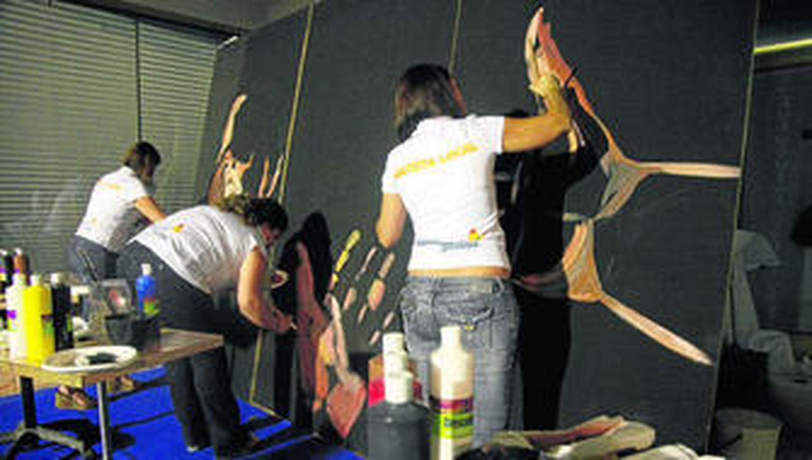 Algunos de los espectáculos que se llevaron a cabo por las calles de Cartaya.