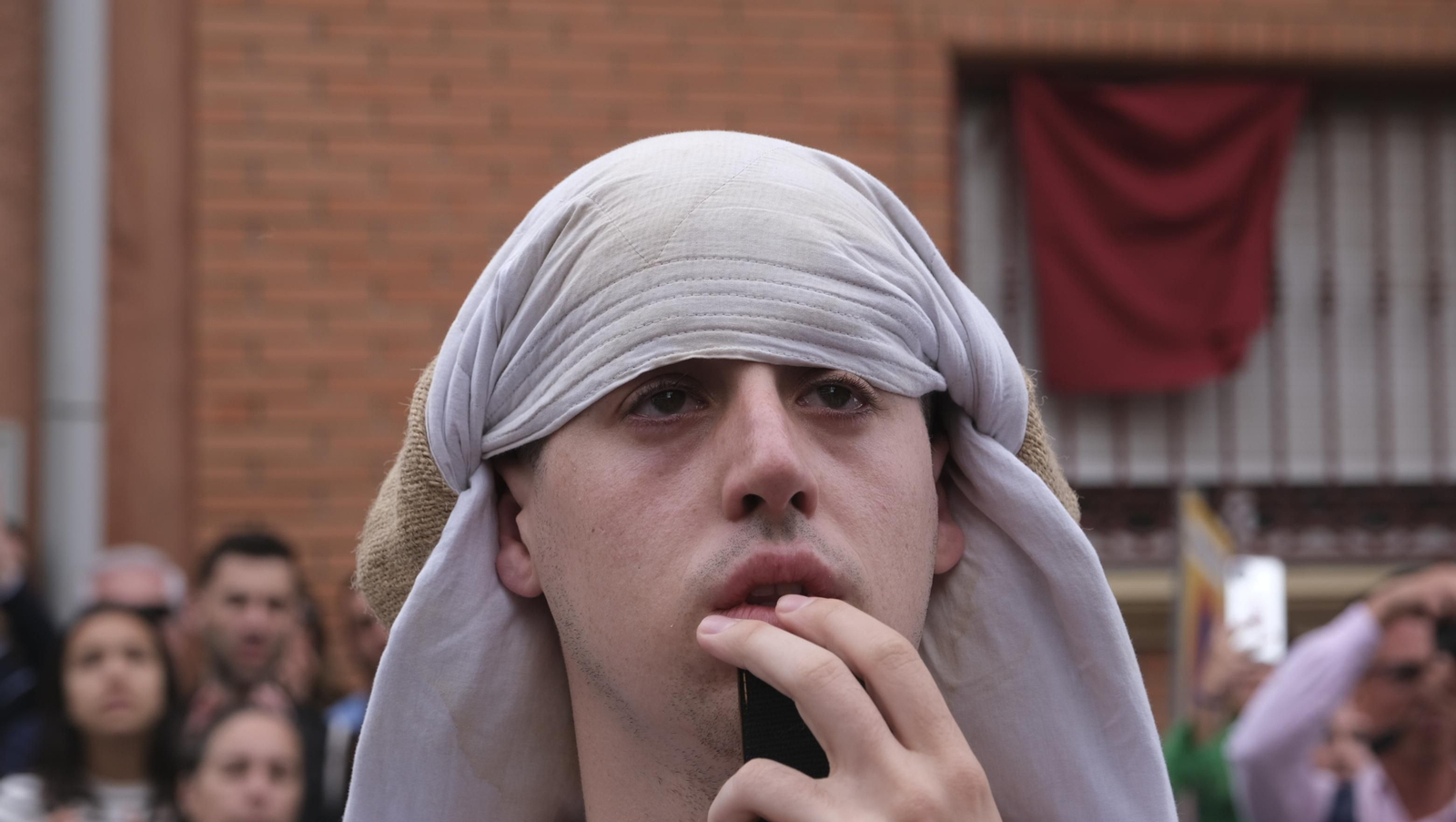 La procesión de Los Ángeles en Almería, en imágenes