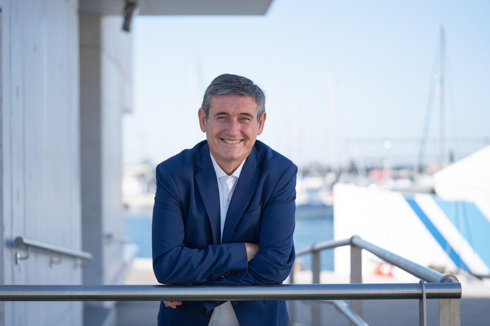 Manuel Cortés, alcalde de Adra.