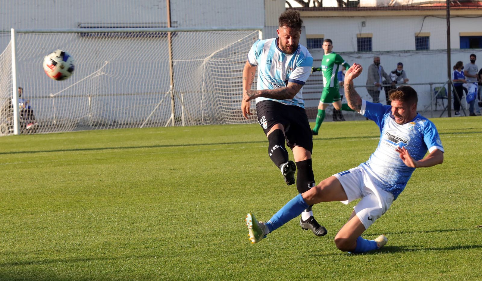 Imágenes del  Xerez CD - Balompédica Lebrijana (2-0)