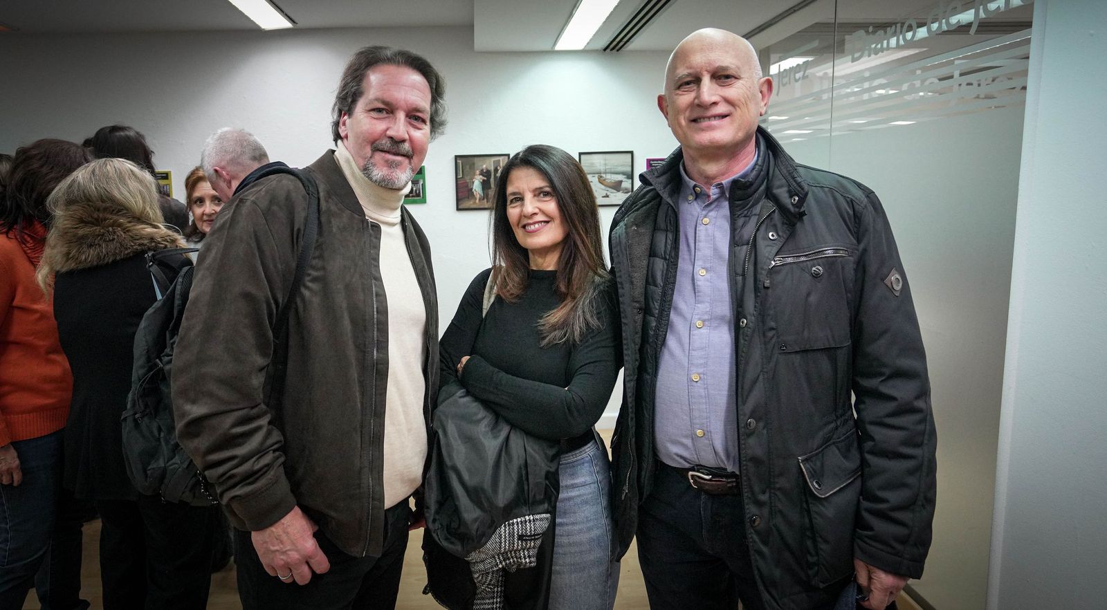 Imágenes de la inauguración de la exposición de Manuel del Valle en la sala ArteaDiario