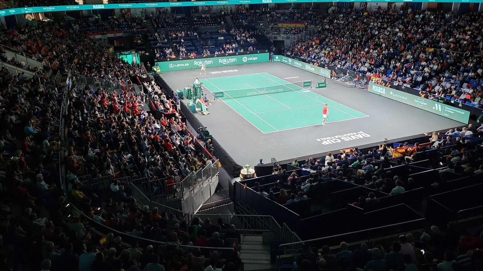 Pablo Carreño-Marin Cilic, en imágenes