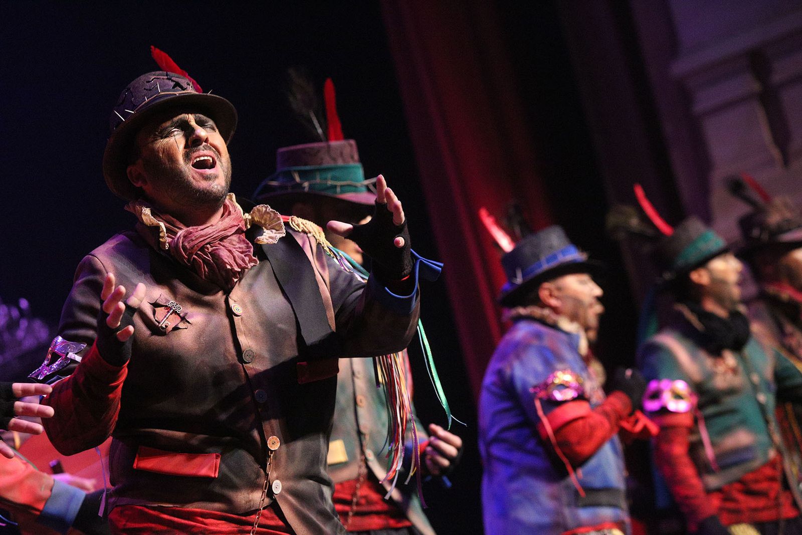 Segundo día de preliminares del Carnaval Colombino en imágenes