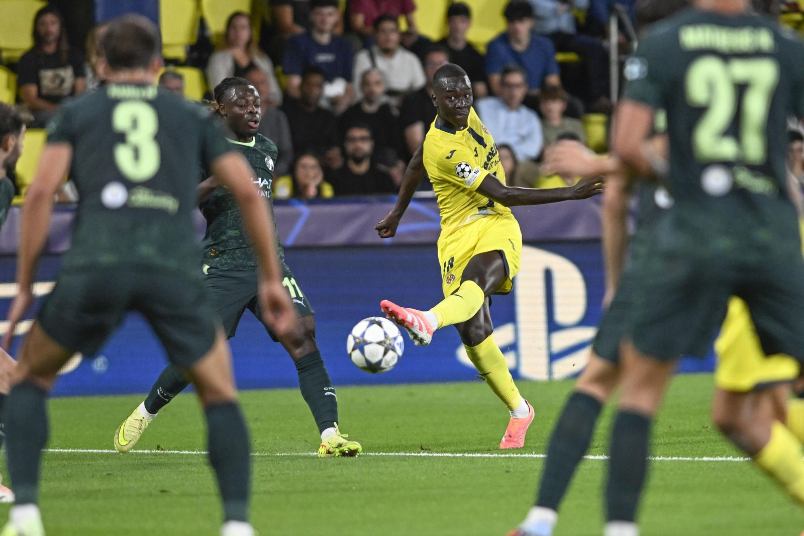 Las fotos del Villarreal-Manchester City