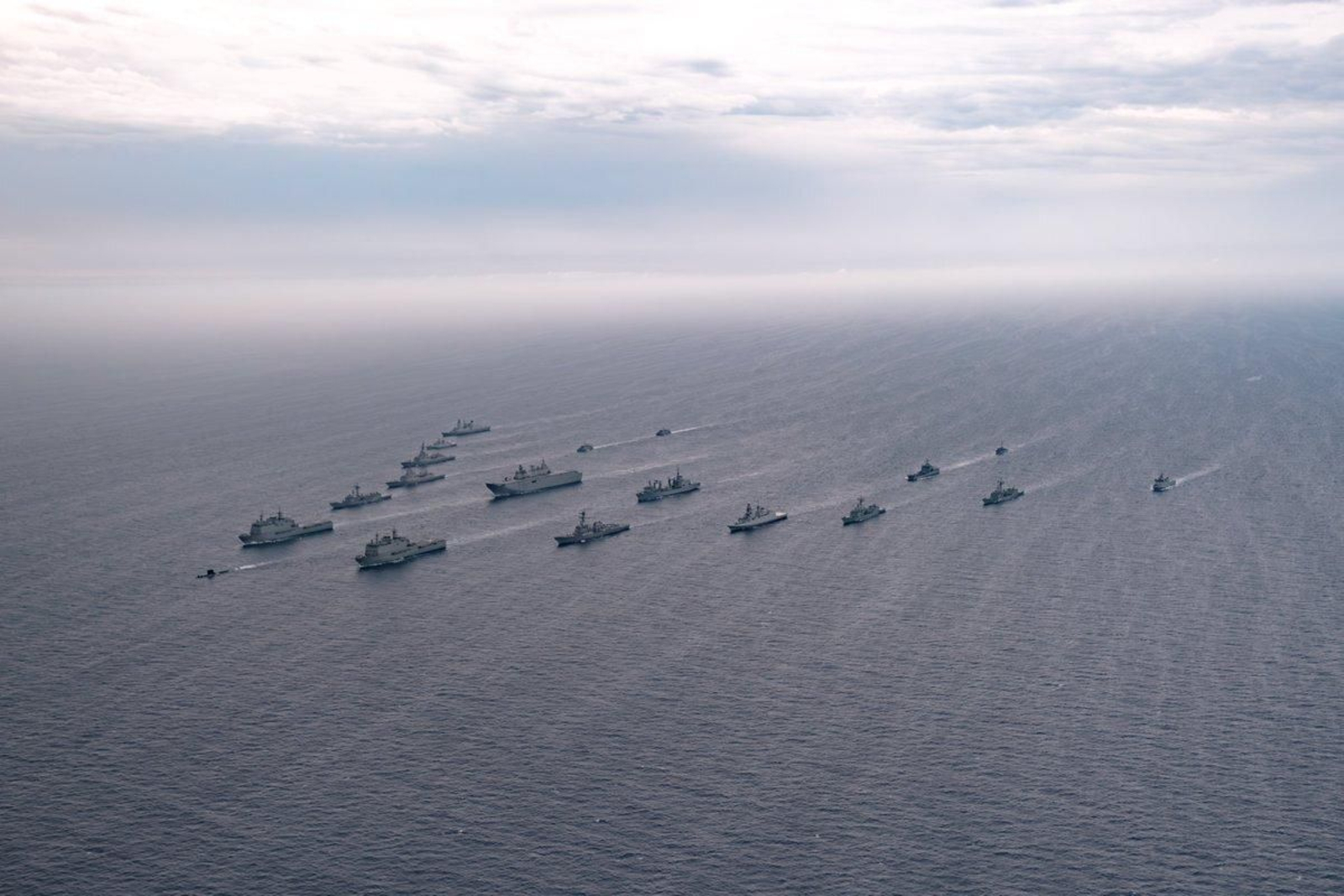 Imágenes de las unidades en formación durante Flotex.