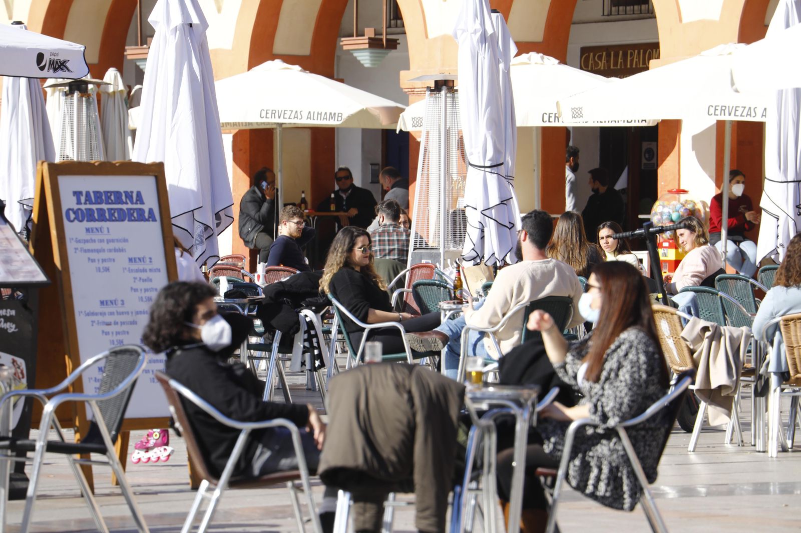 Ambiente en la calle en Córdoba.