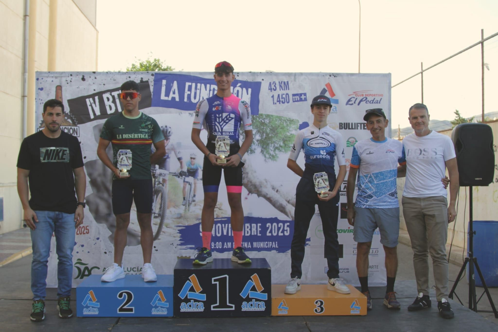 La prueba ciclista de montaña IV BTT ‘La Fundición’ de Adra fue todo un éxito