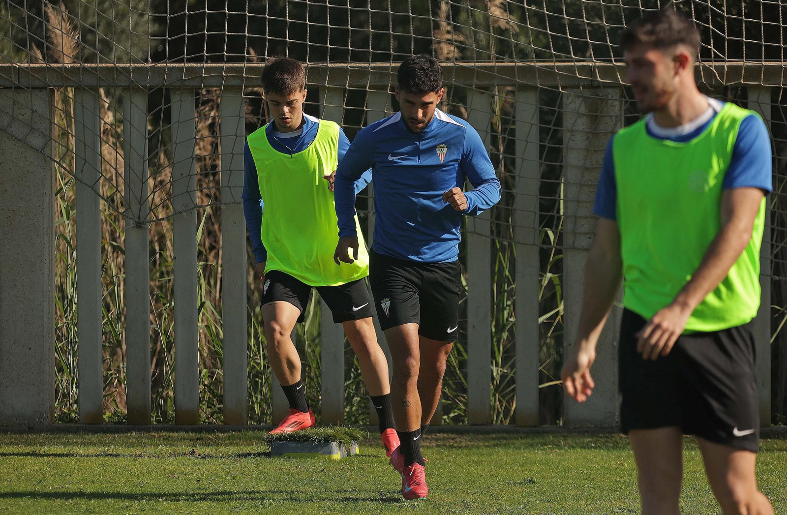 Fotos del entrenamiento del Algeciras preparatorio al partido del domingo en Marbella